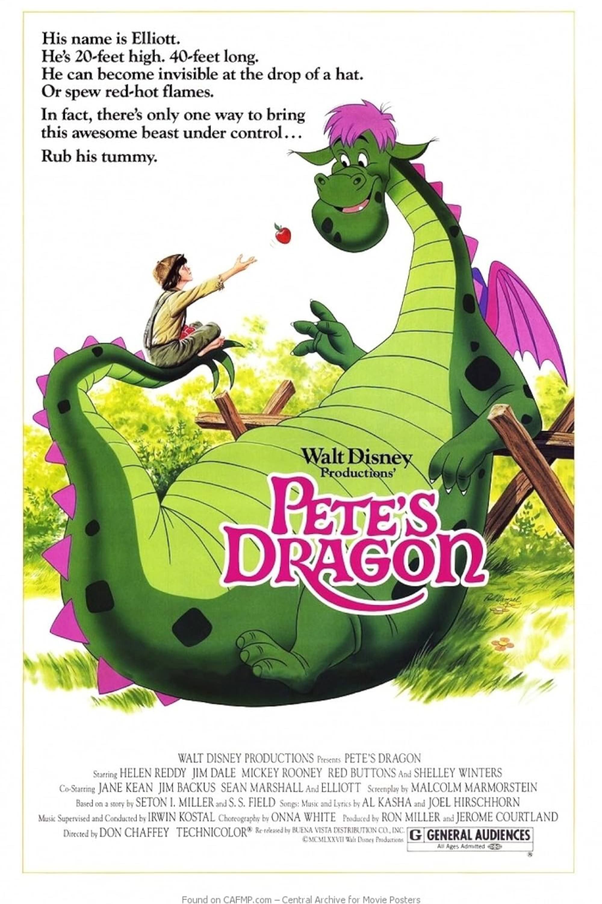 Pete's Dragon (1977) - Poster