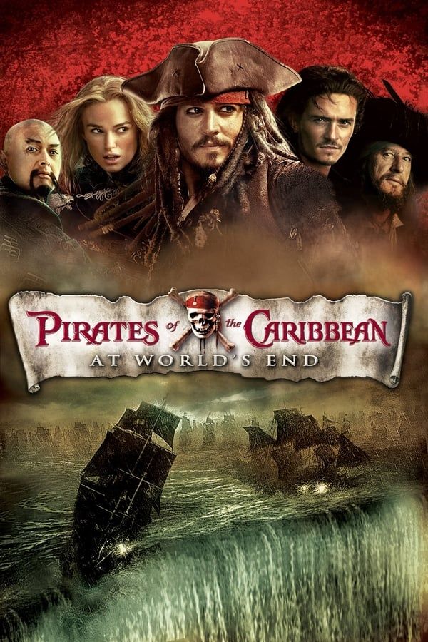 Cartaz do filme Piratas do Caribe no Fim do Mundo