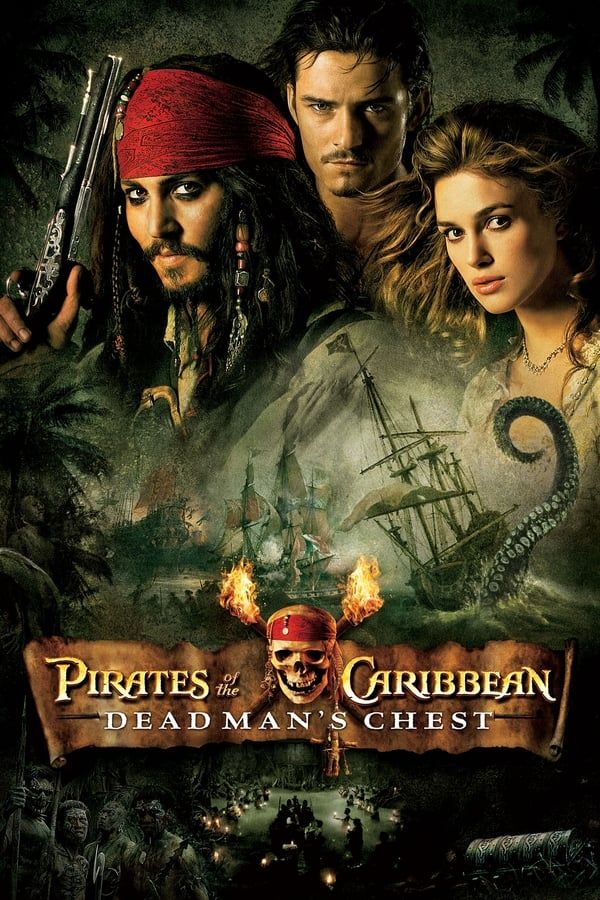 Pôster do Baú da Morte de Piratas do Caribe