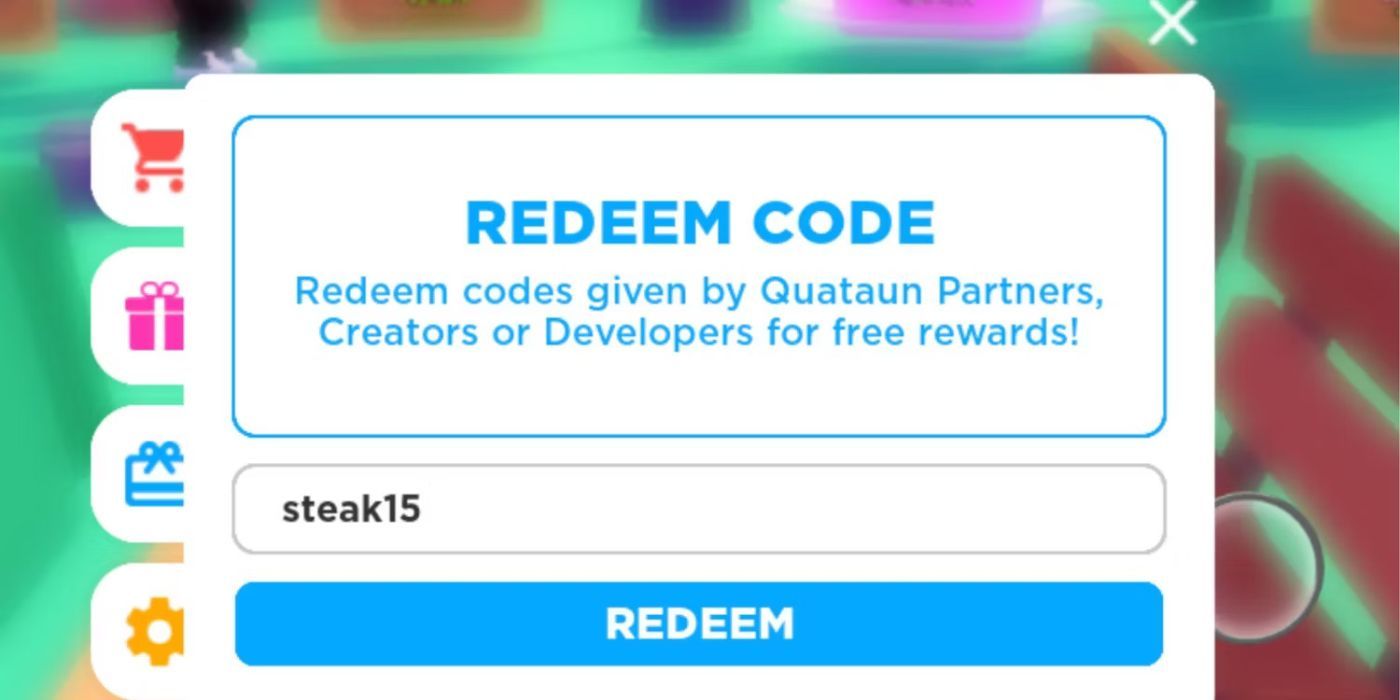 Please donate the Redeem code box on Roblox.