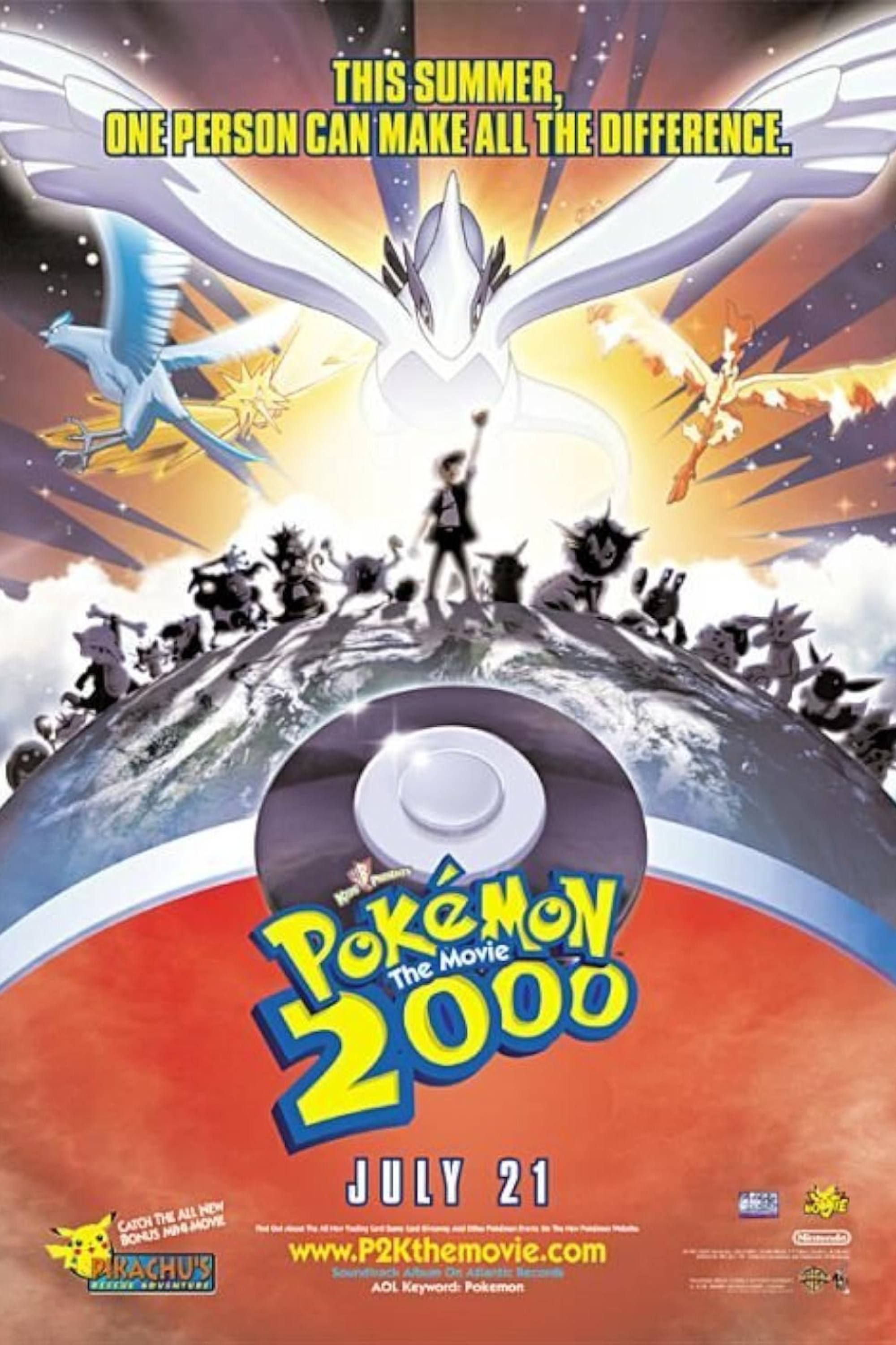 Pokémon the Movie 2000 (1999) - Poster
