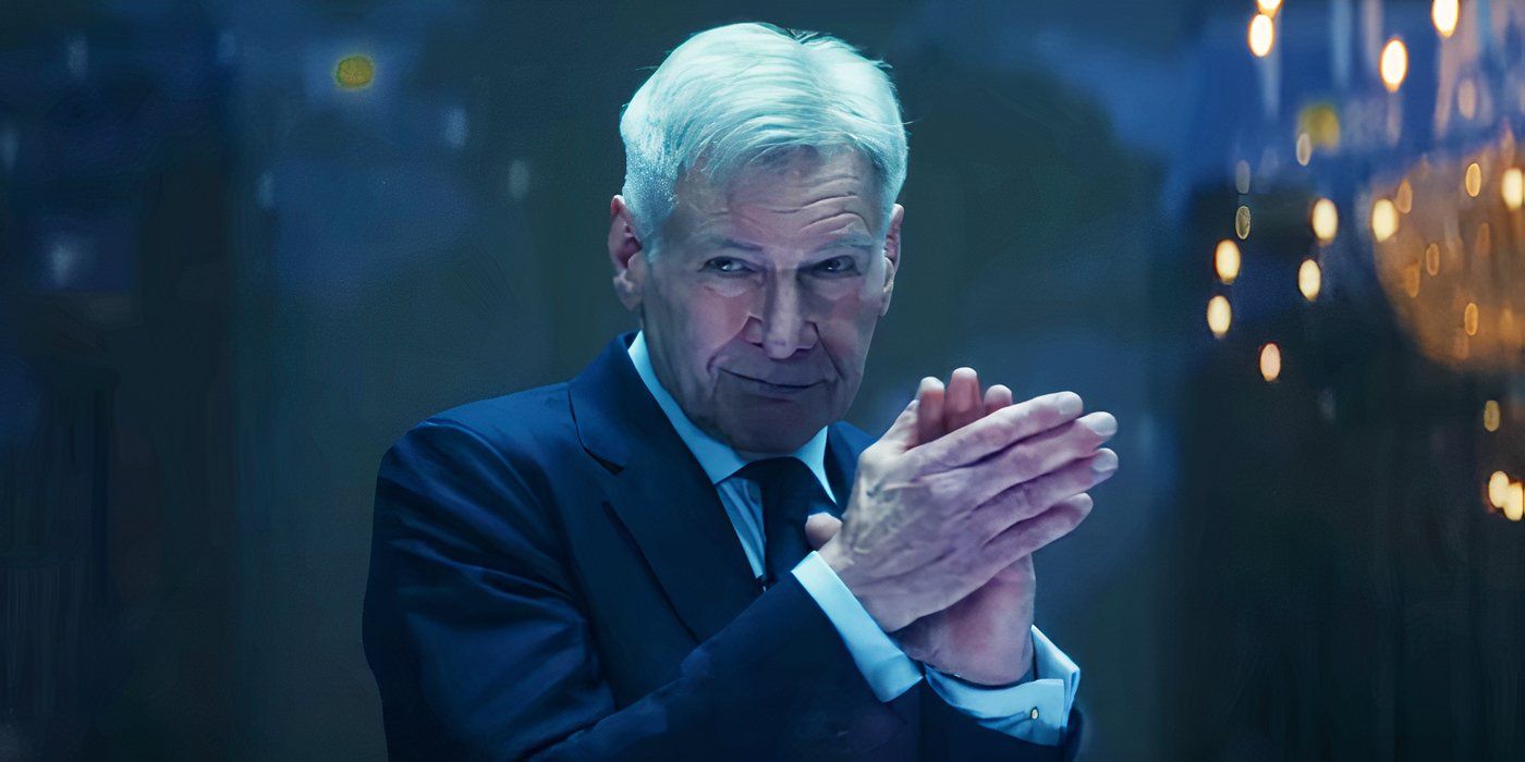 President Ross applauding in Captain America Brave New World