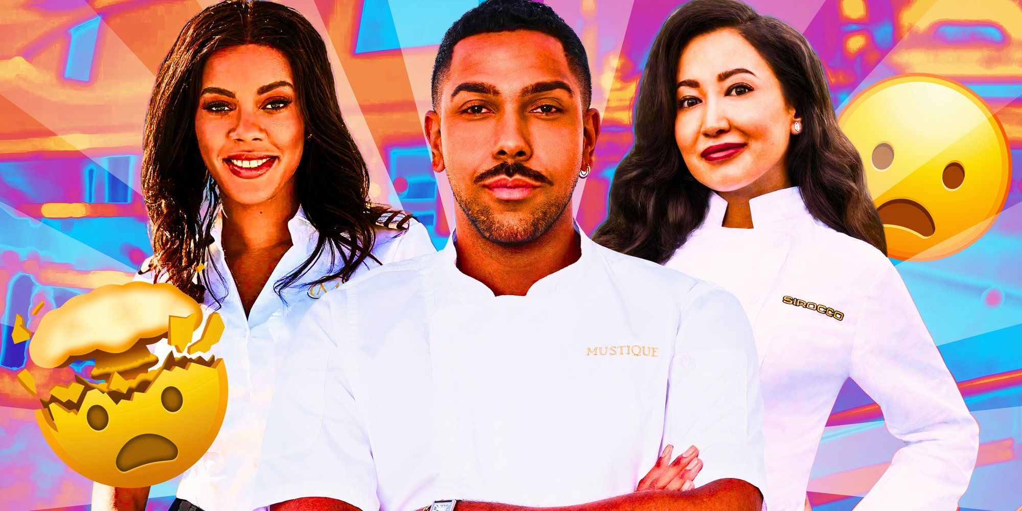 imagem da Chef Mila Kolomeitseva, Lexi Wilson, Chef Johnathan Shillingford