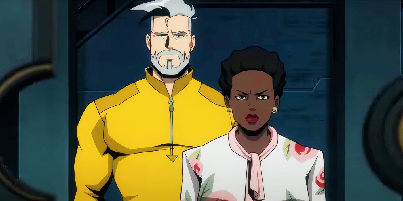 Rick Flag Sr. com Amanda Waller no trailer de Creature Commandos