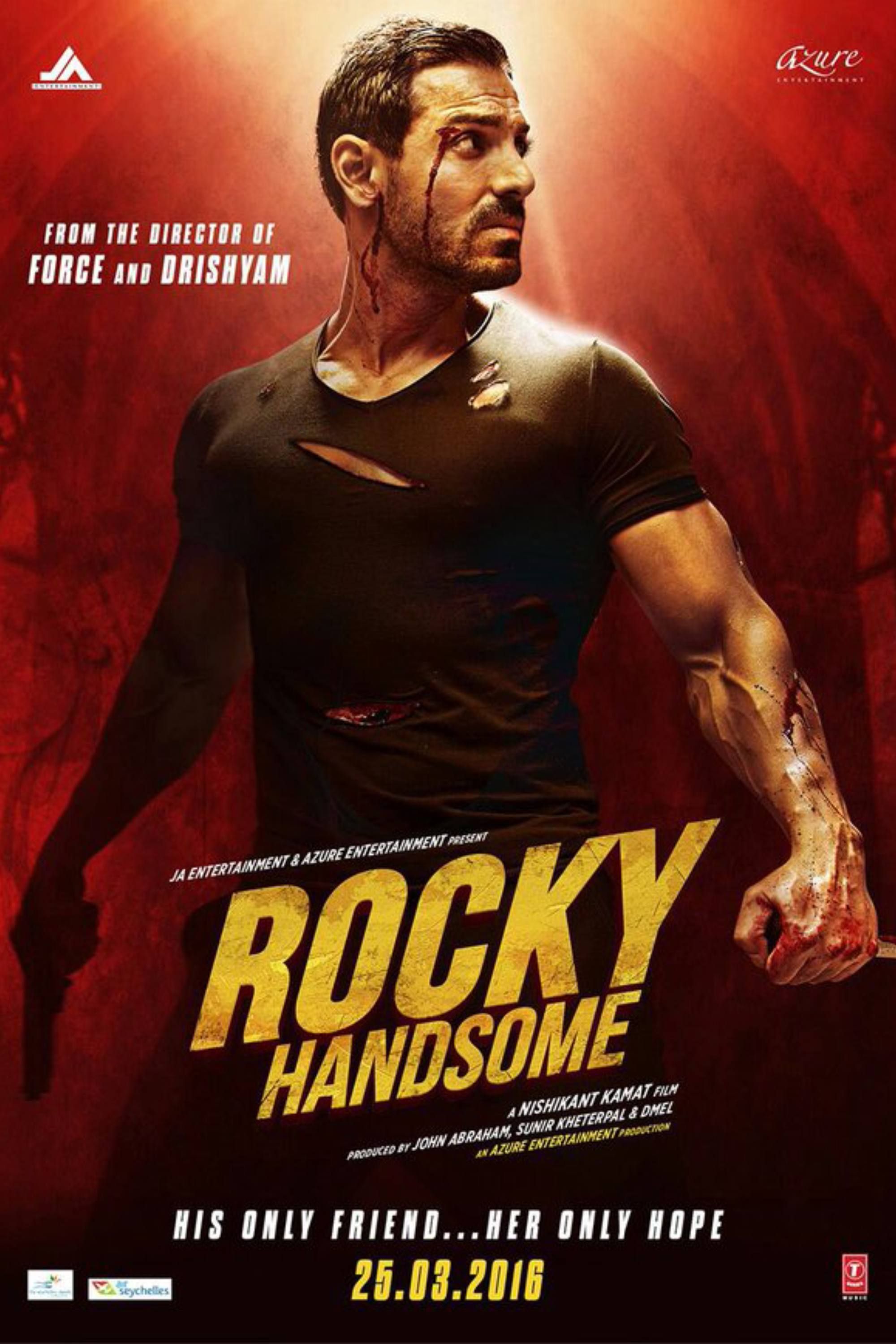 Rocky Handsome (2016) - Pôster