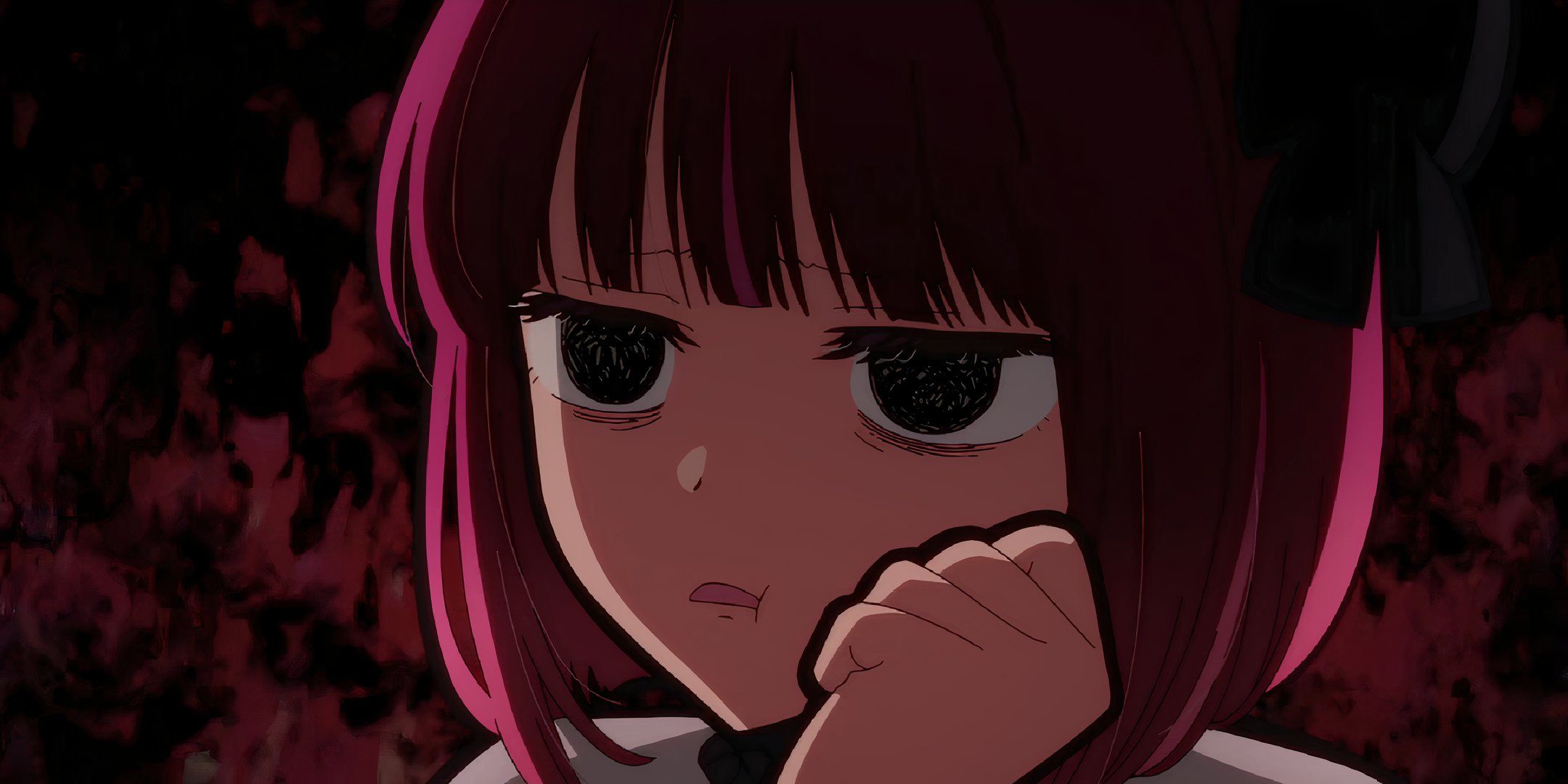 ruby looking grossed out in oshi no ko