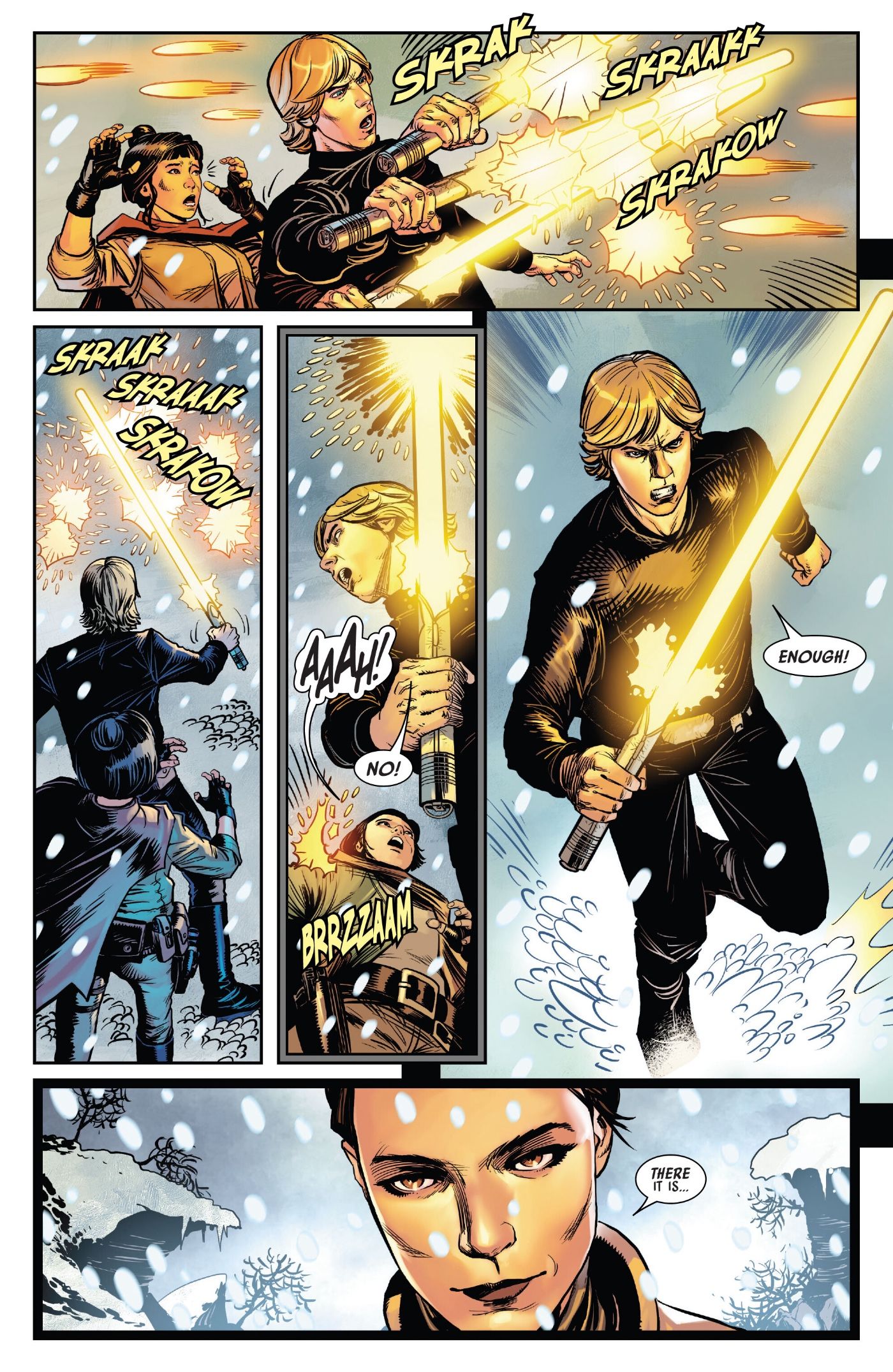 Sabe testa Luke Skywalker em Star Wars #48