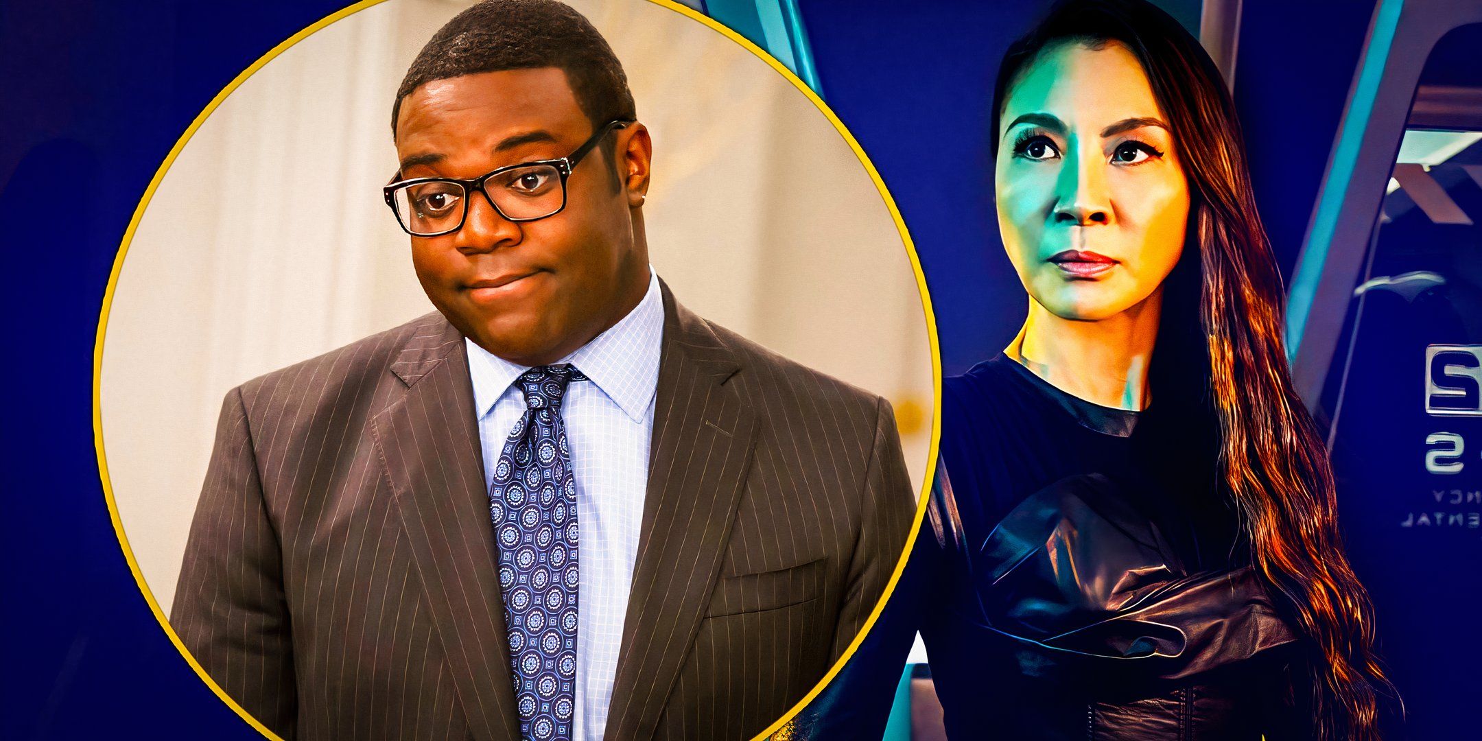 Sam Richardson in Veep and Michelle Yeoh in Star Trek
