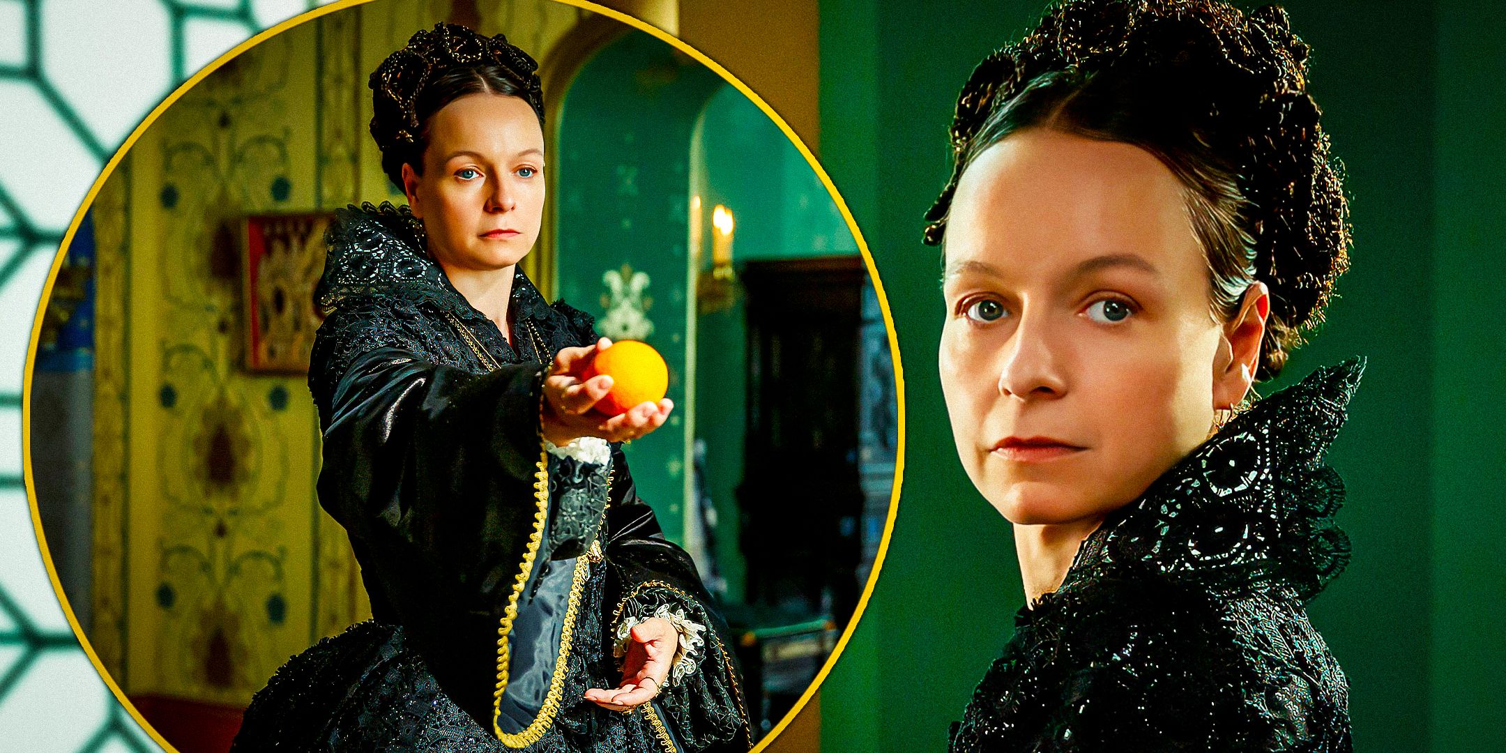 The Serpent Queen Star Samantha Morton Teases Mystery, Intrigue & Danger In Season 2