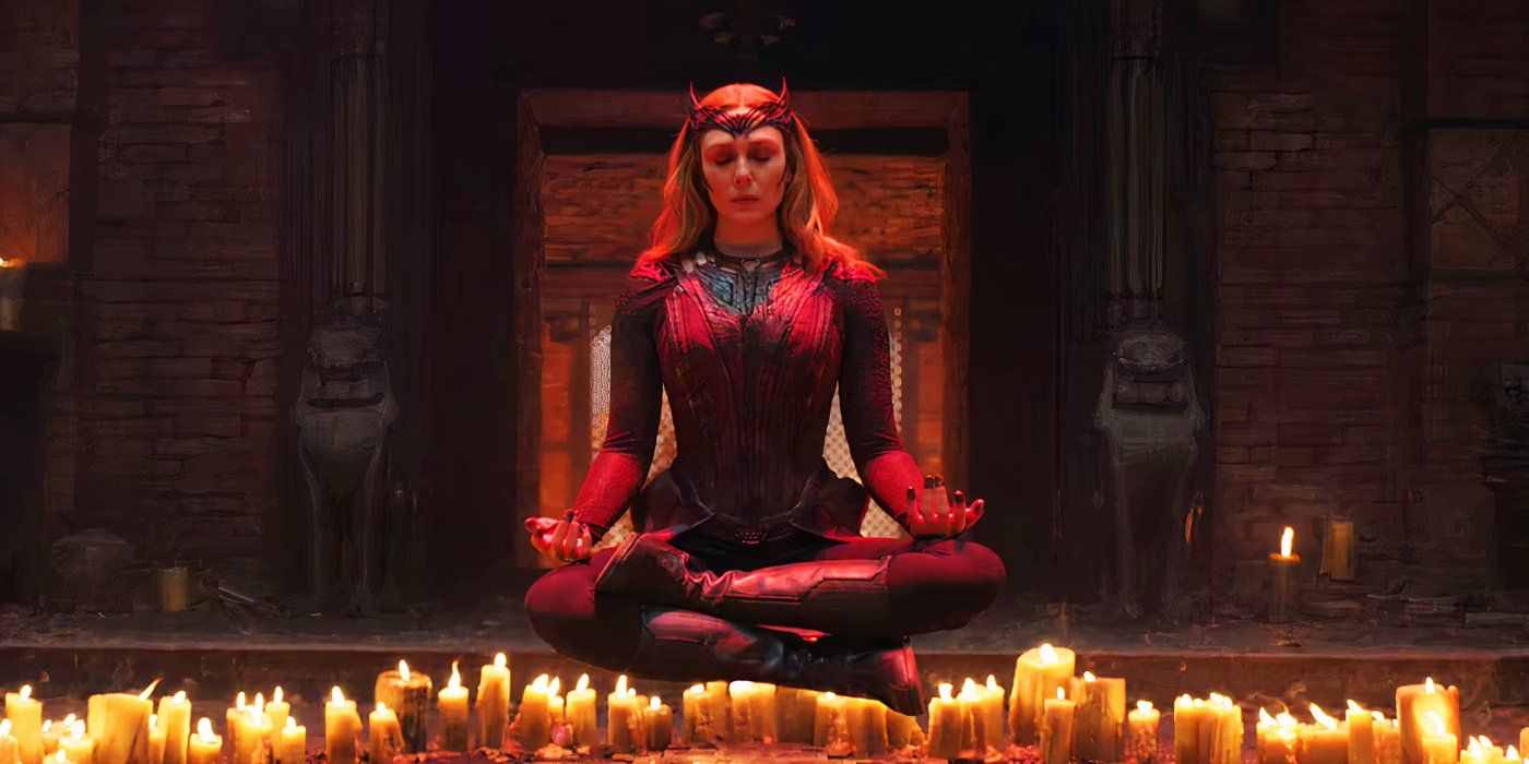 Scarlet Witch dreamwalking in Doctor Strange in the Multiverse of Madness