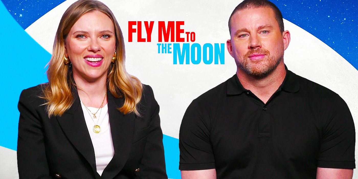 Scarlett Johansson & Channing Tatum Love Their Hilarious Dynamic In Fly Me To The Moon