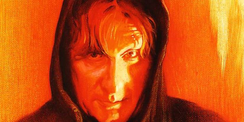 Randall Flagg wearing a hood in The Dark Tower VII