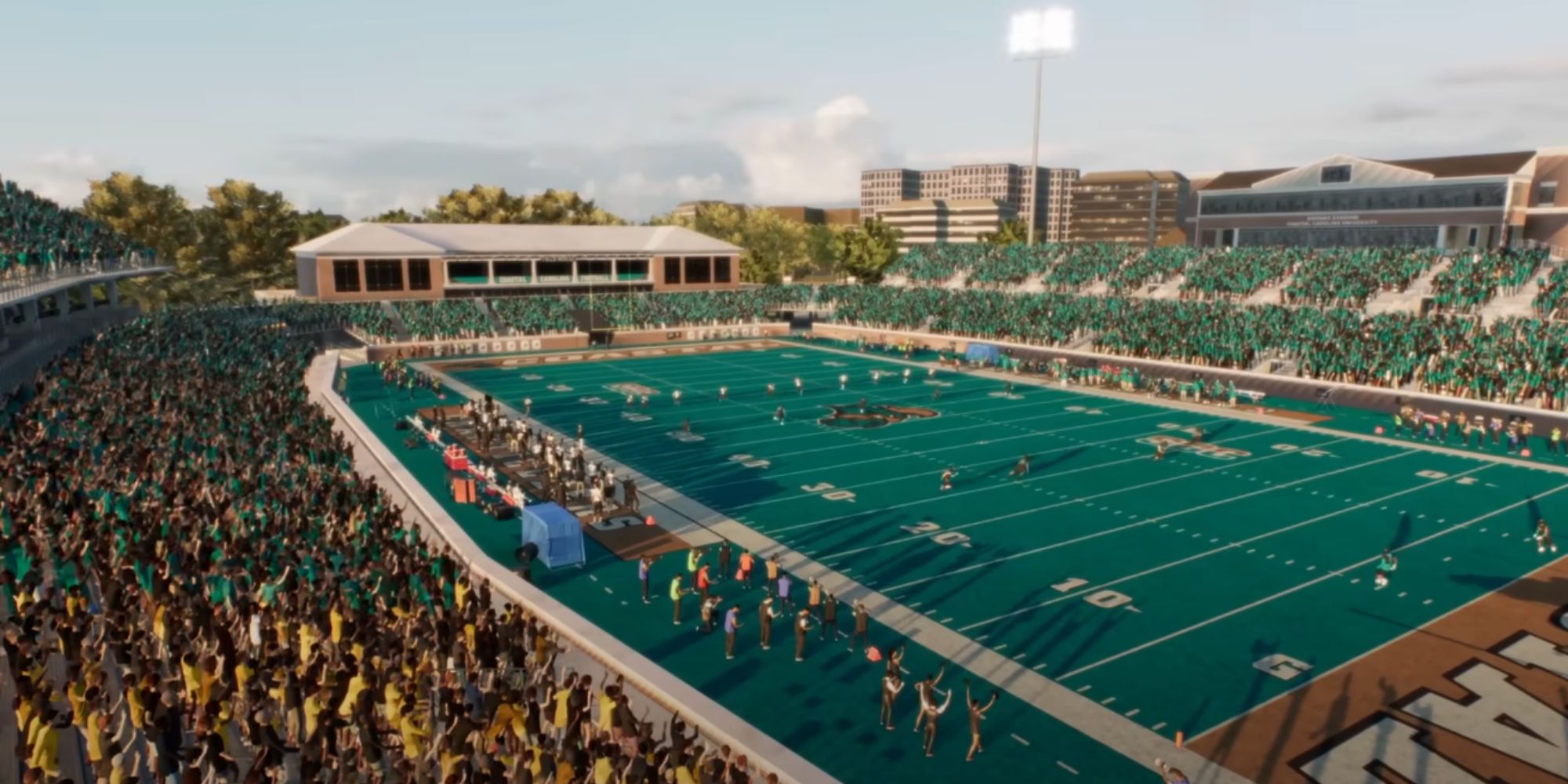 Brooks Stadium at CCU in College Football 25