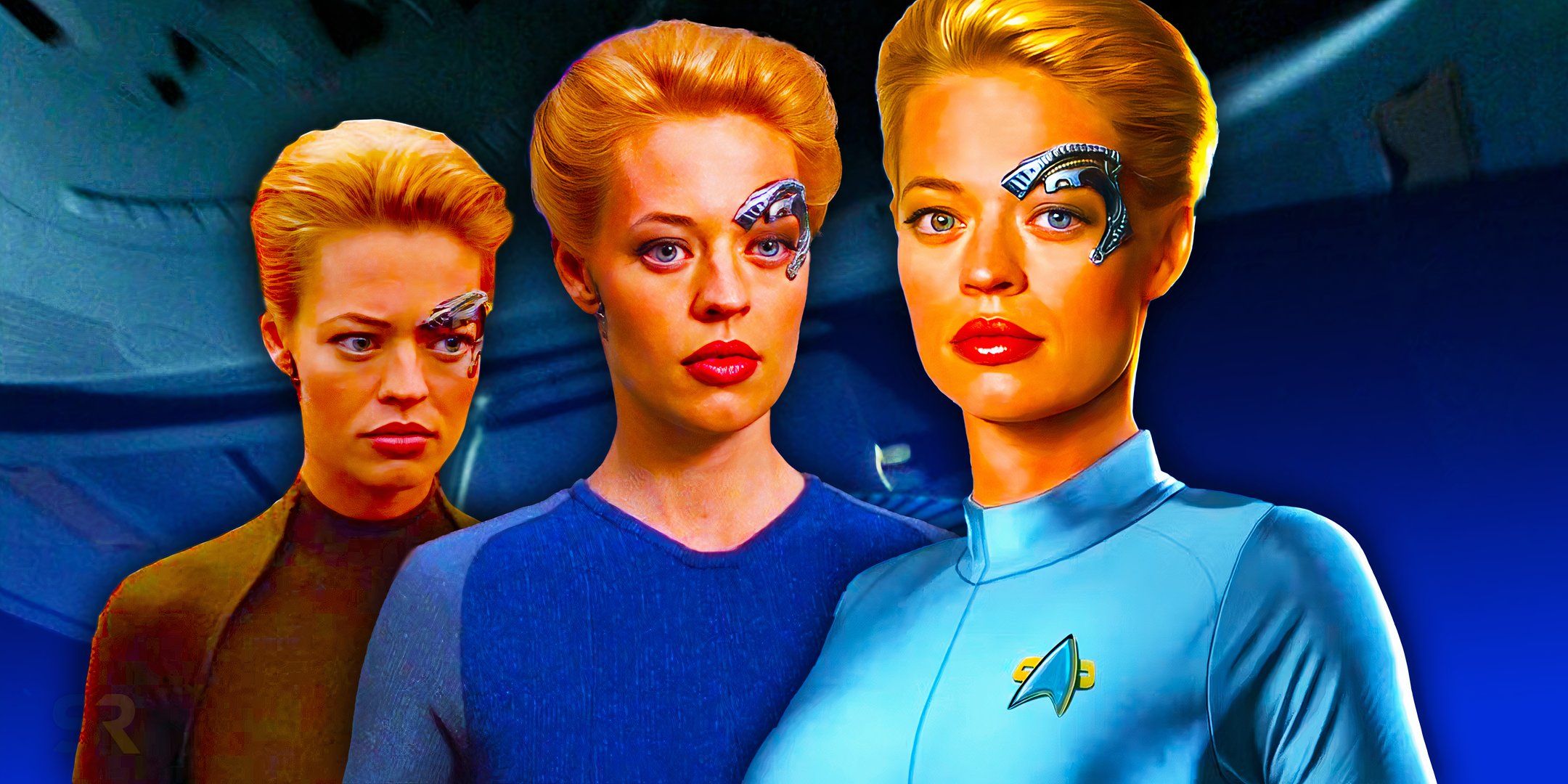 Jeri Ryan’s Seven Of Nine Star Trek: Voyager and Picard Uniforms Ranked ...