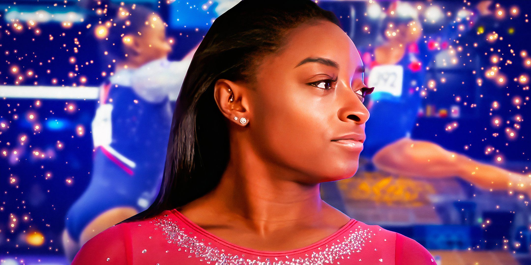 Simone Biles in Simone Biles Rising.