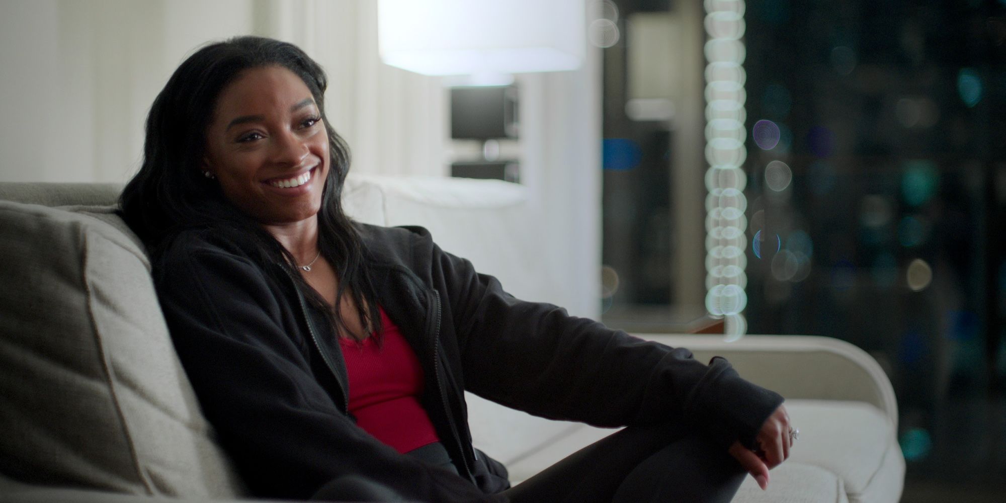 Entrevista con Simone Biles en el documental de Netflix de 2024 Simone Biles Rising.