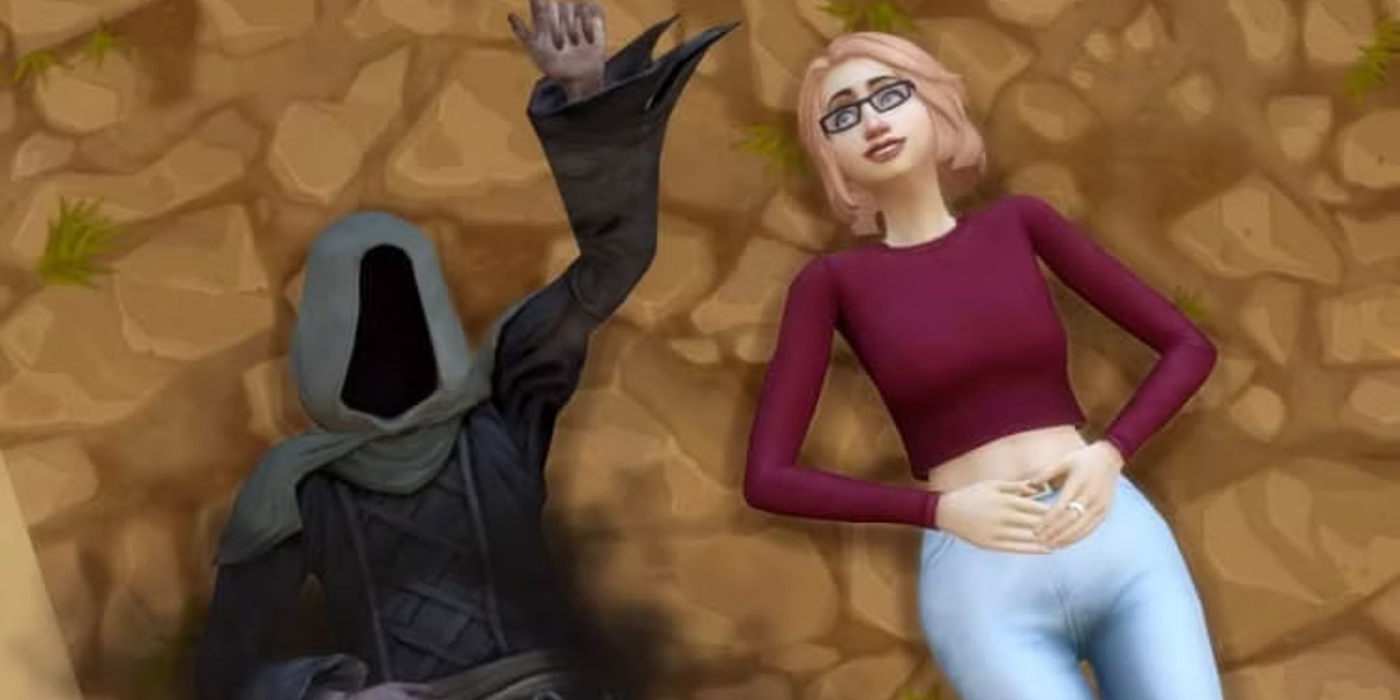 ¿Tu Grim Reaper no está interesada en el romance? Este jugador de Sims 4 tiene la solución