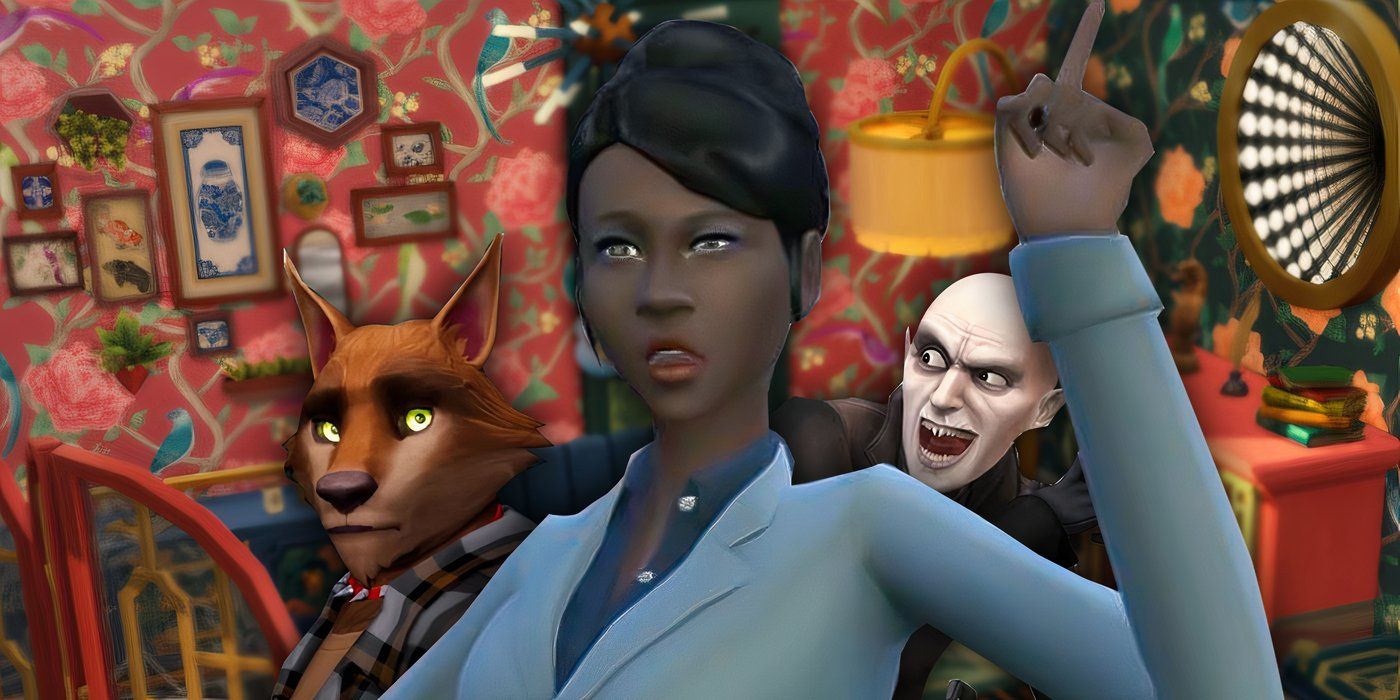 Parece que Sim acaba de tener un momento eureka con los impresionantes cambios de imagen de hombres lobo y vampiros de Los Sims 4.