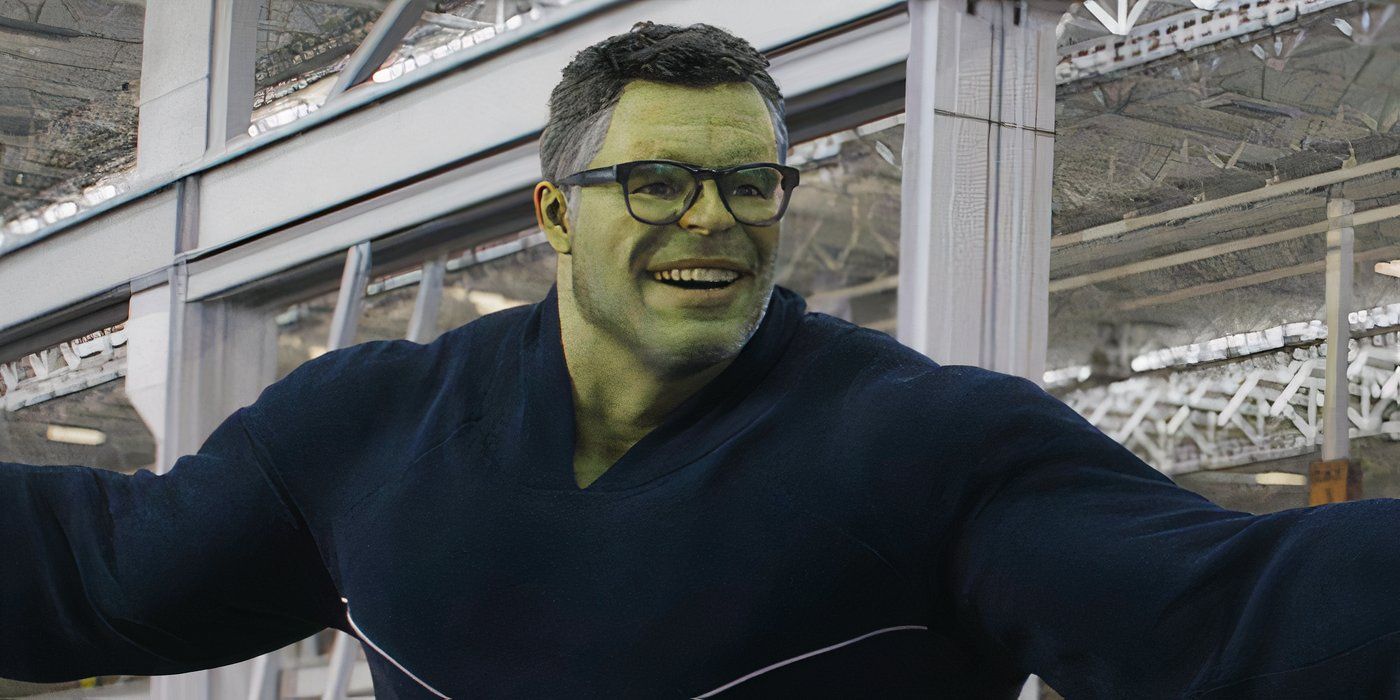 Hulk inteligente tentando inventar viagem no tempo em Vingadores Ultimato