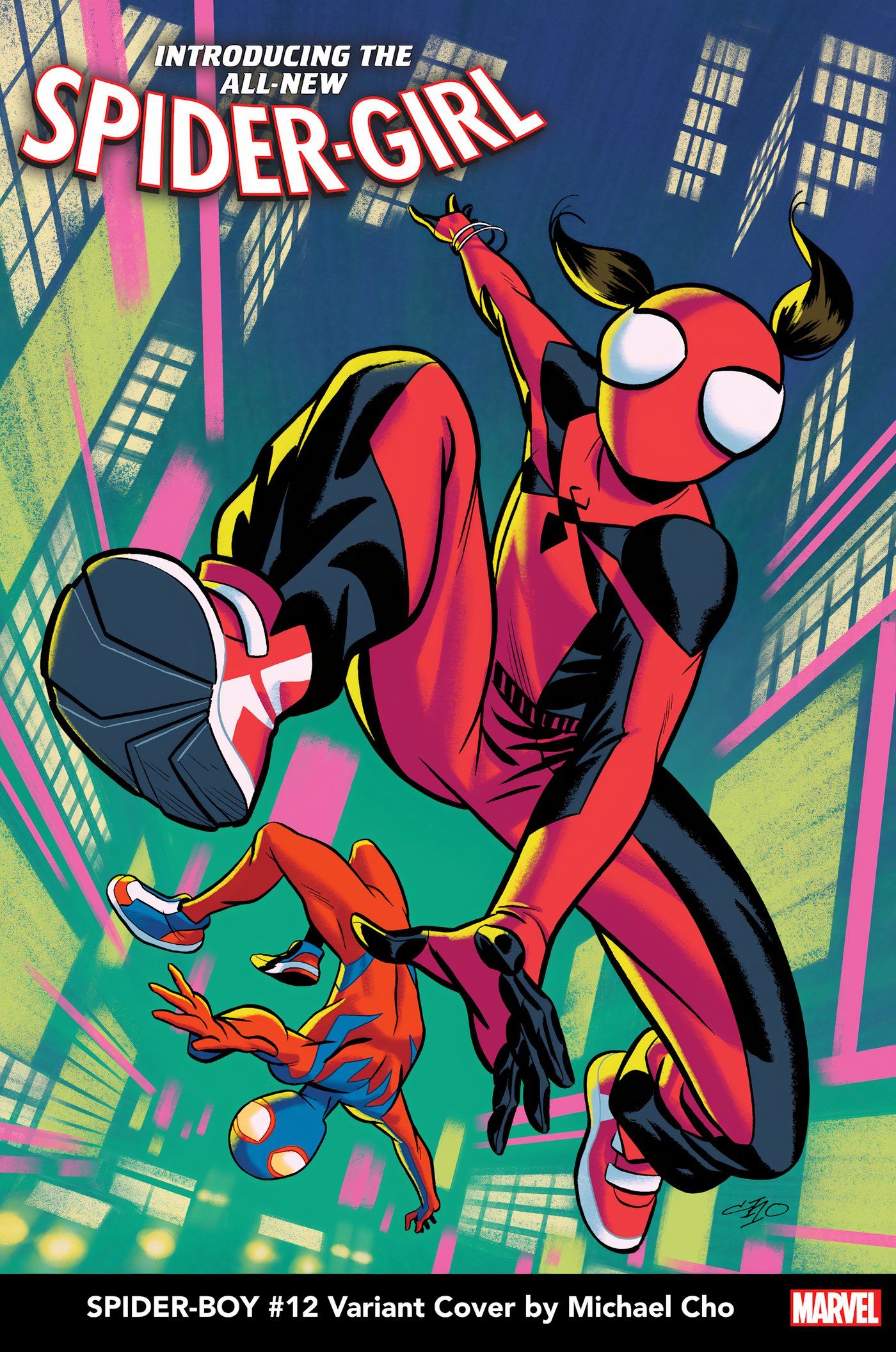 Spider-Girl First Comic Cover Art by Michael Cho