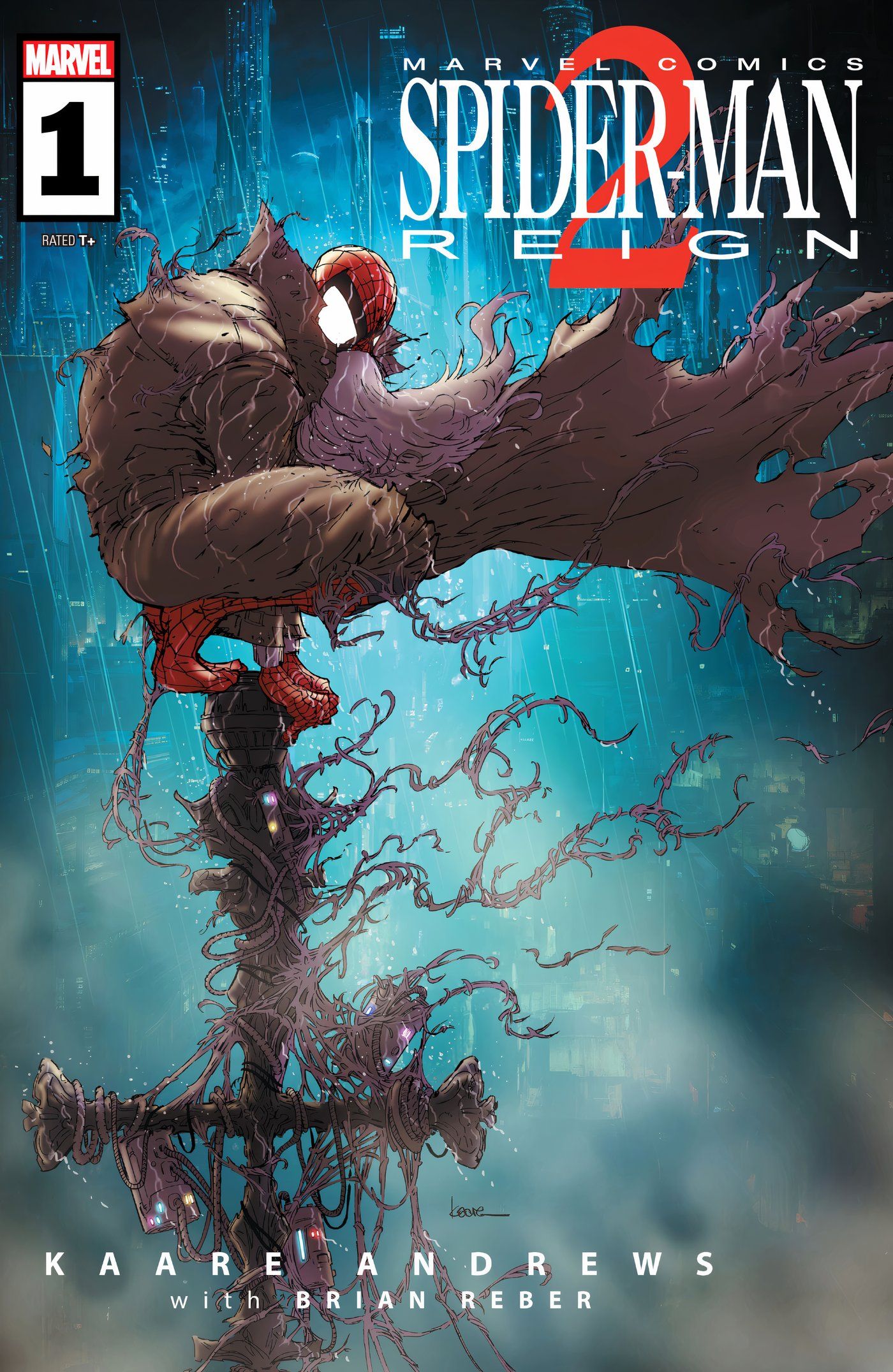 Capa do Reinado do Homem-Aranha