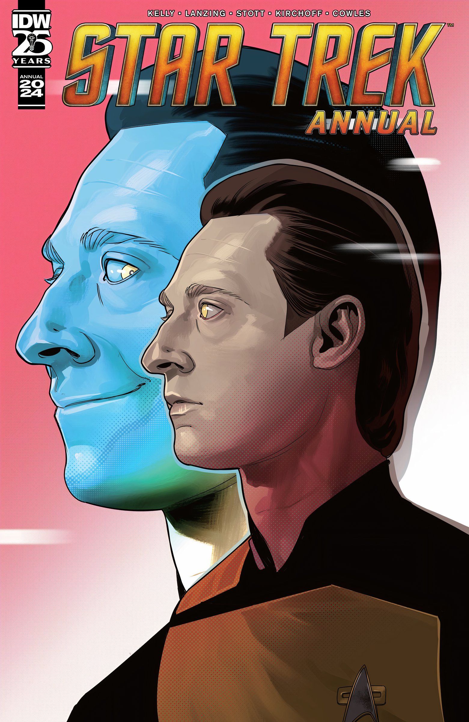 Capa do Star Trek Annual 2024