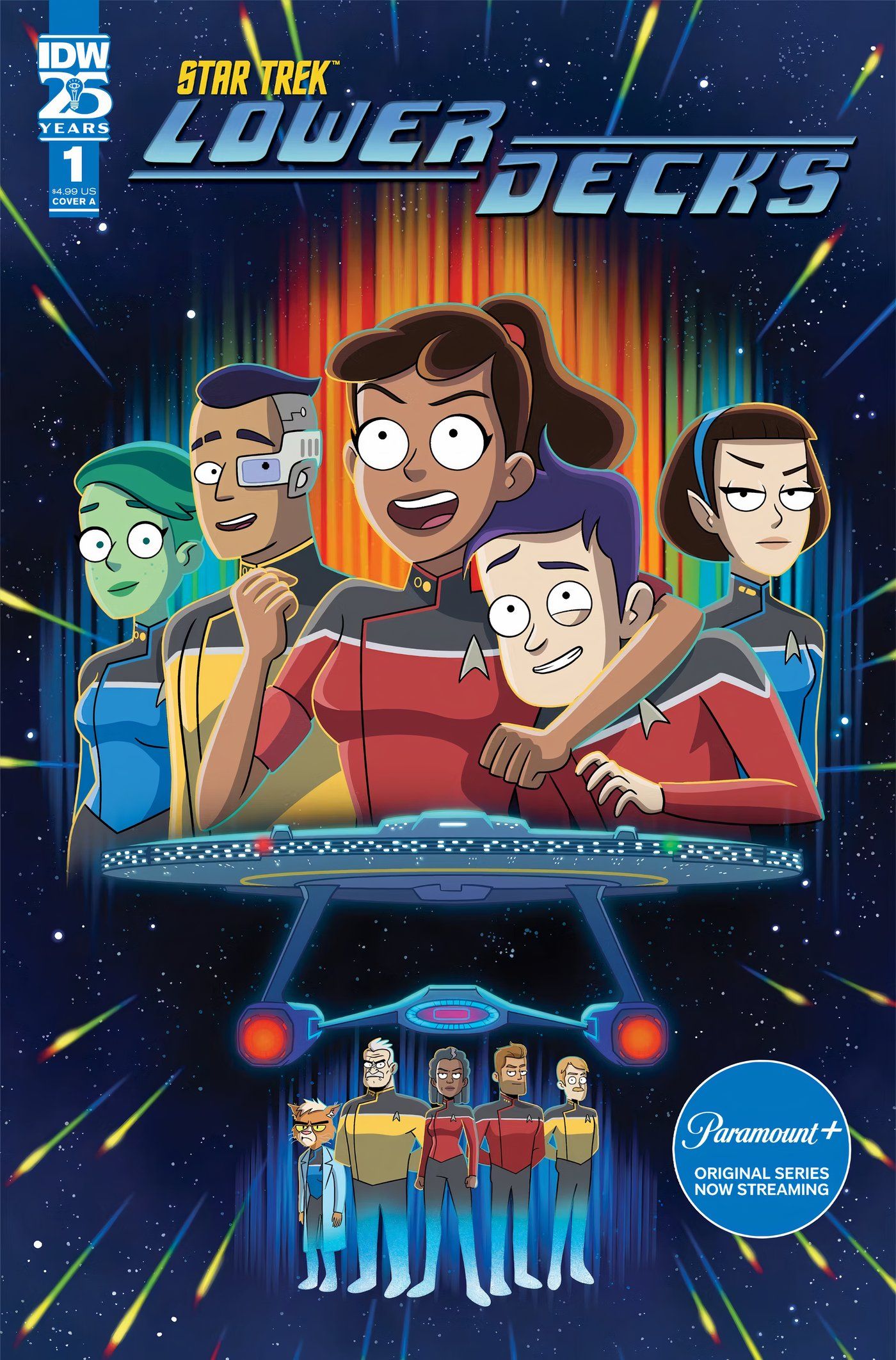 Cubiertas inferiores de Star Trek 1 PORTADA