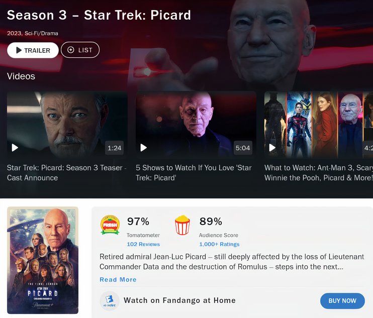 Netflixs Star Trek: Prodigy Has A Higher Rotten Tomatoes Score Than Picard, Strange New Worlds & Discovery