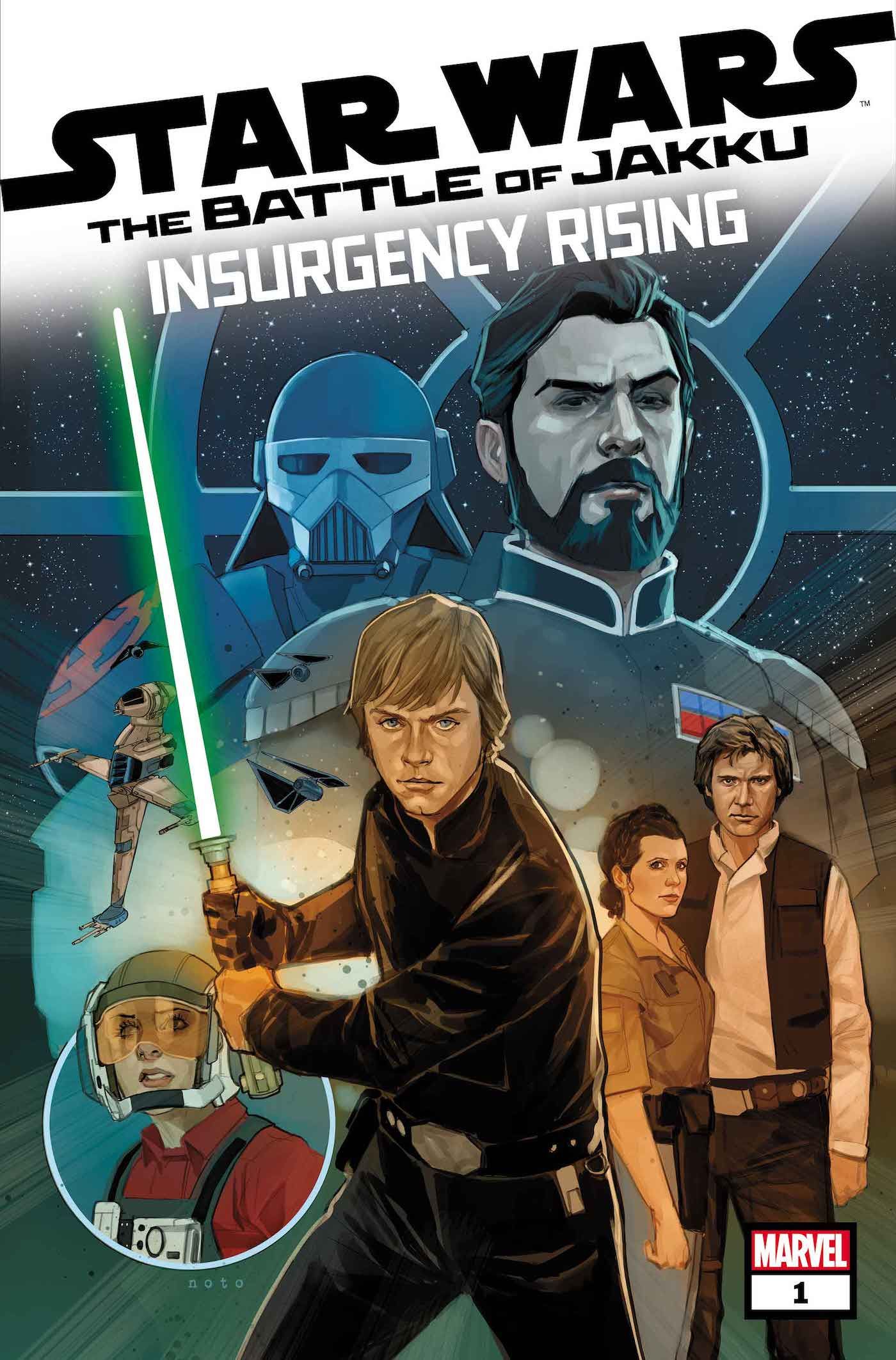 Capa da Batalha de Jakku Insurgency Rising 1 em Star Wars