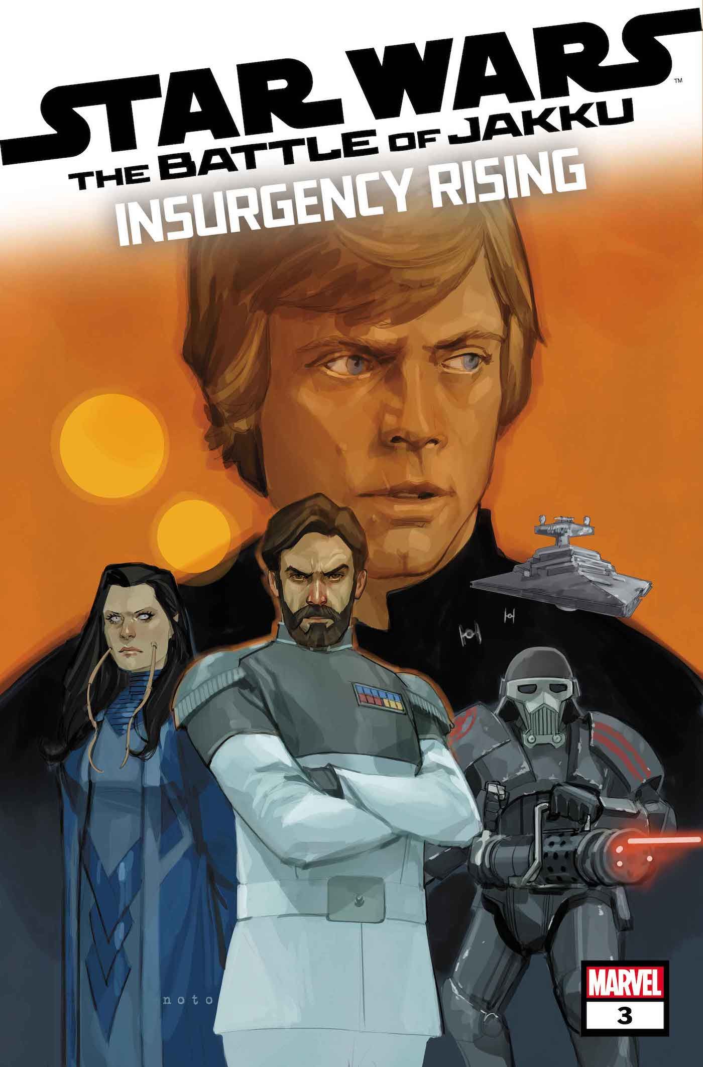 Capa de Star Wars Batalha de Jakku Insurgency Rising #3