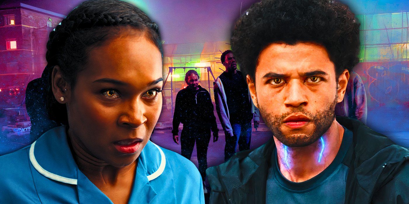 Supacell Calvin Demba as Rodney and Nadine Mills as Sabrina