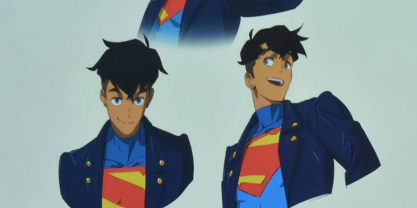 Superboy Concept art in My Adventures with Superman