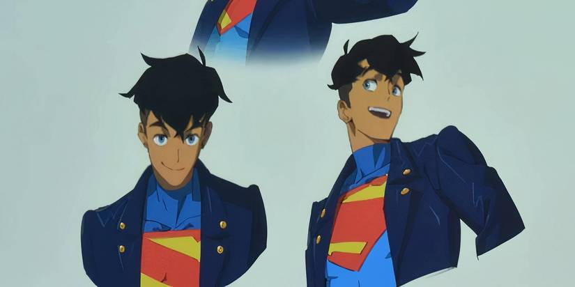 superboy concept art in my adventures with superman