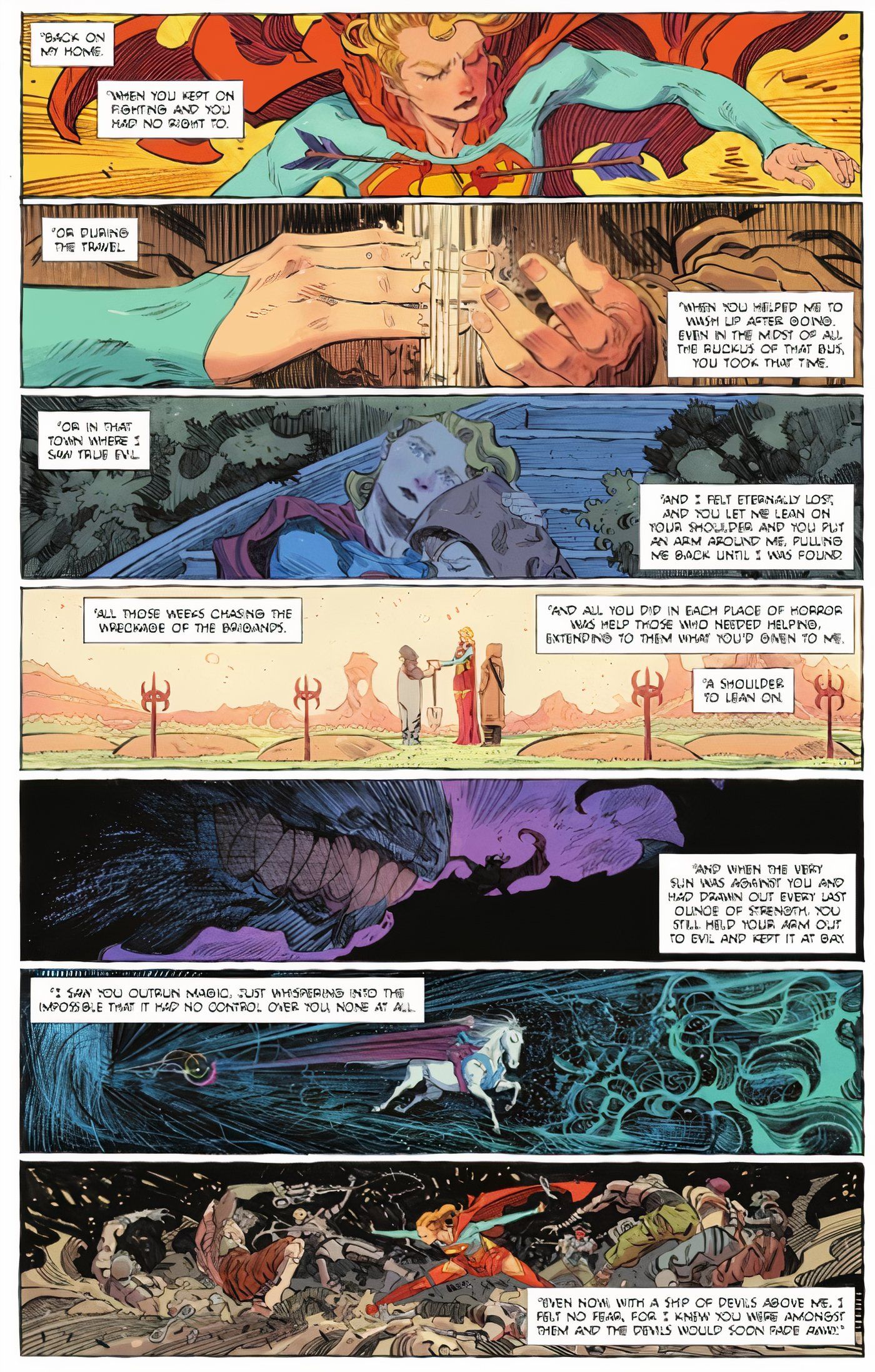 Supergirl Woman of tomorrow #8 with Ruthye 3