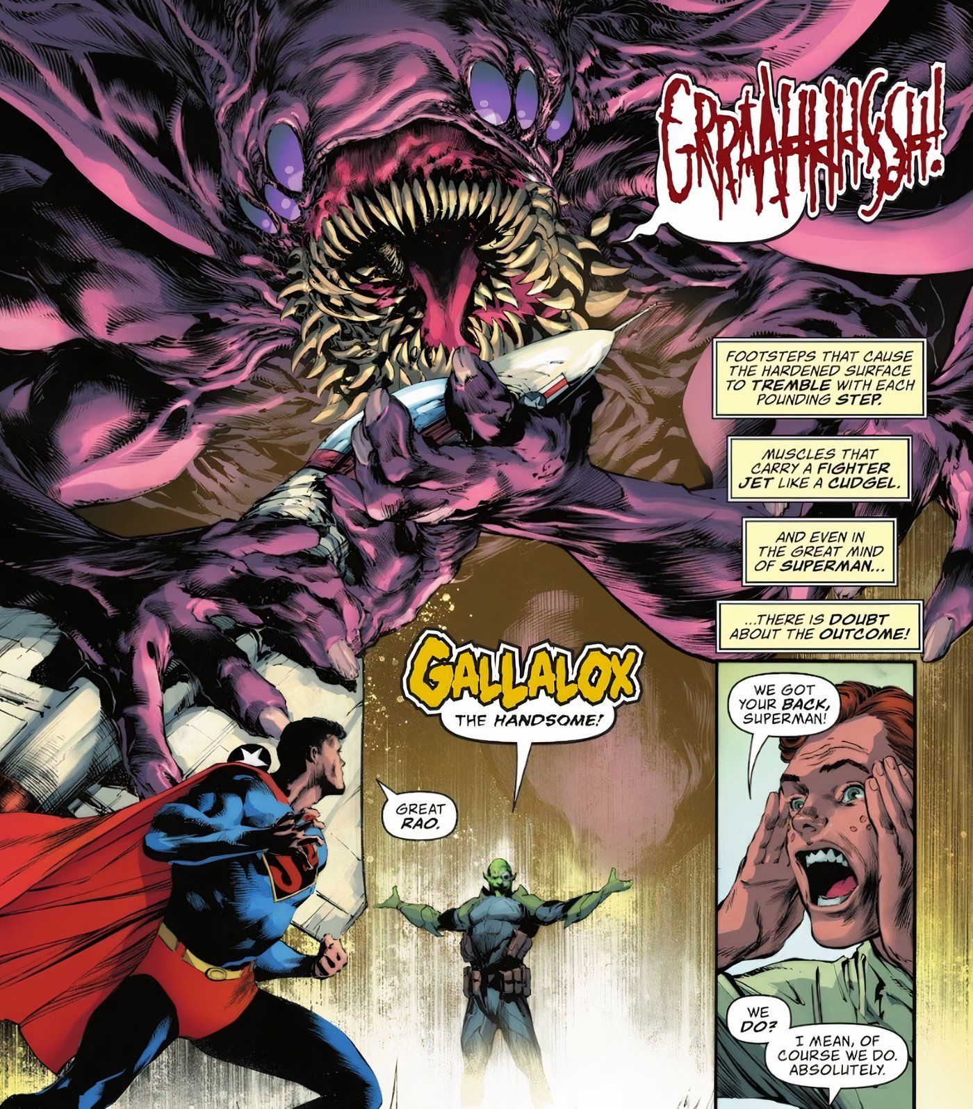 Superman Action Comics #1067 alienígena