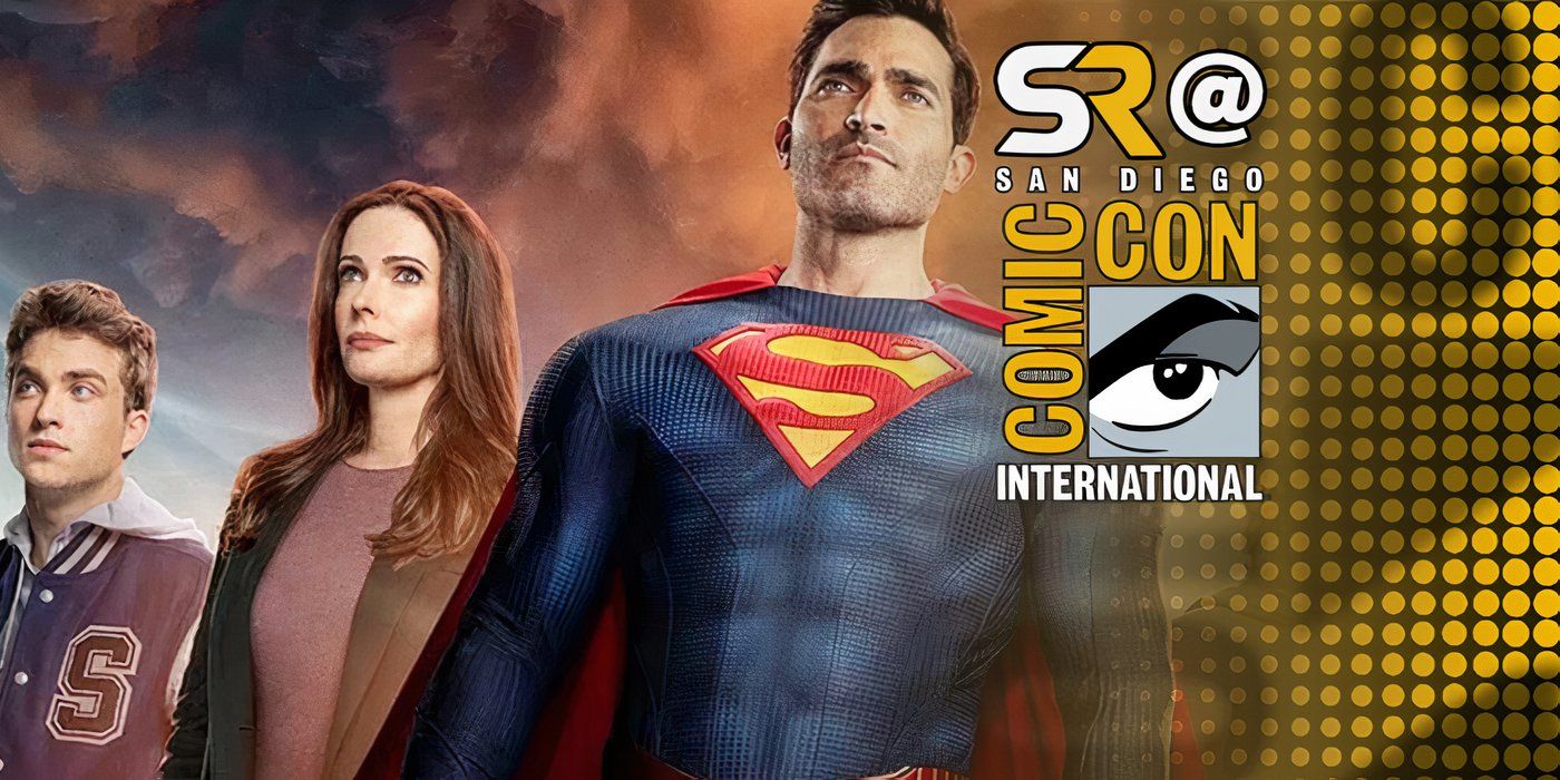 Superman & Lois poster with SDCC overlay