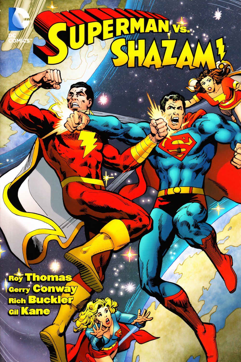 Superman vs Shazam DC Comic Collection Cover Art