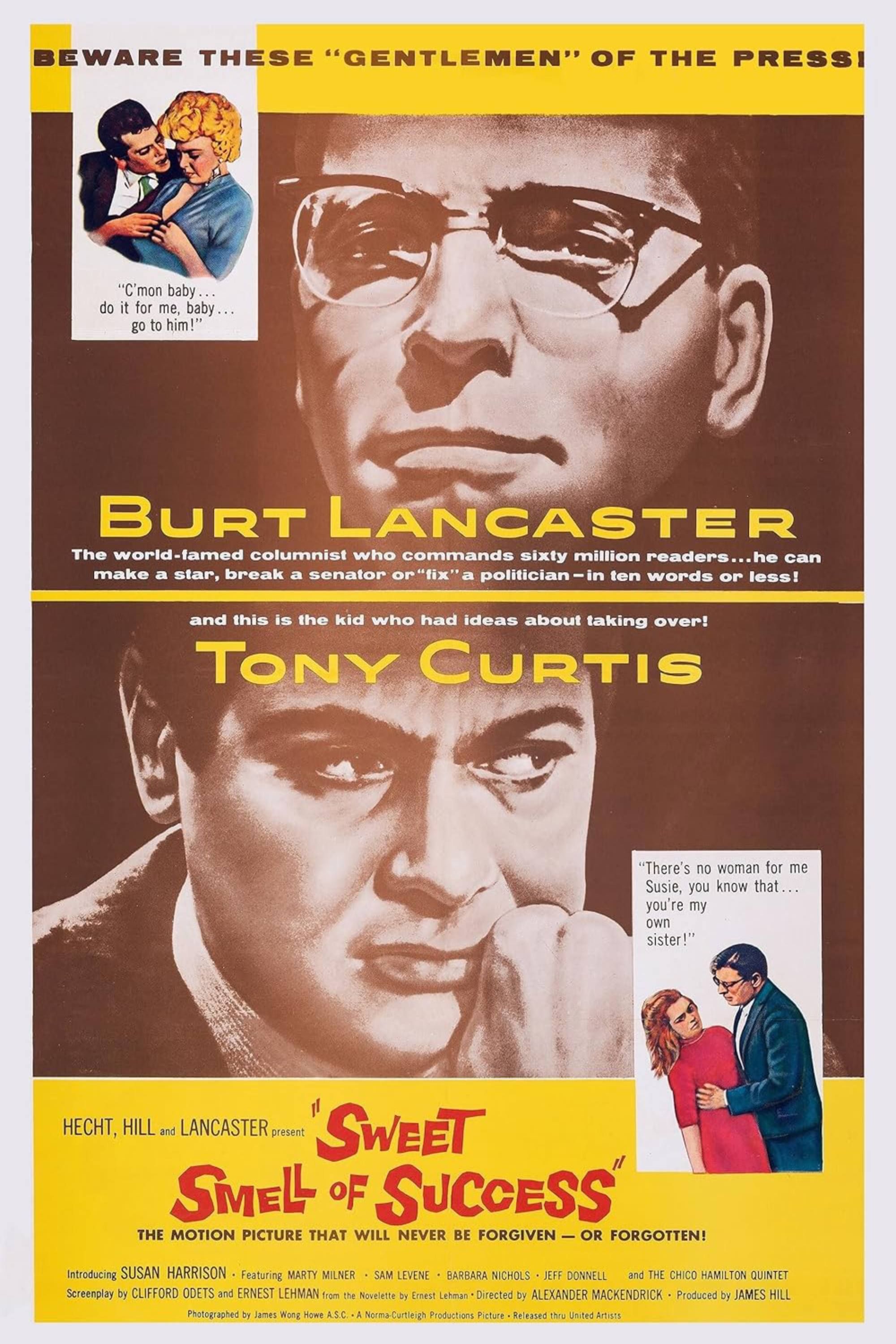 Sweet Smell of Success (1957) - Poster