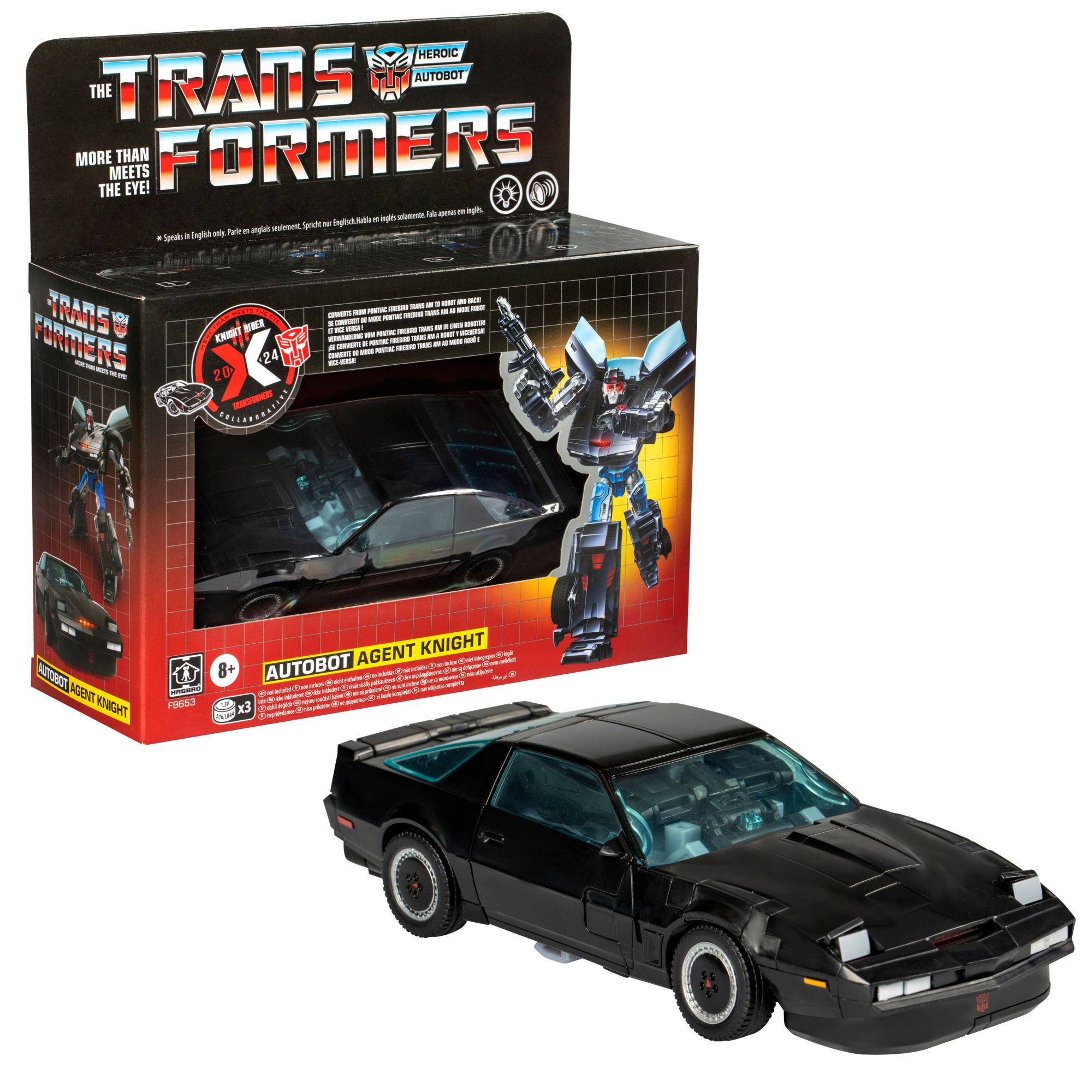 Трансформеры X Knight Rider K.I.T.T. от Hasbro Представлена ​​фигурка [ЭКСКЛЮЗИВ]