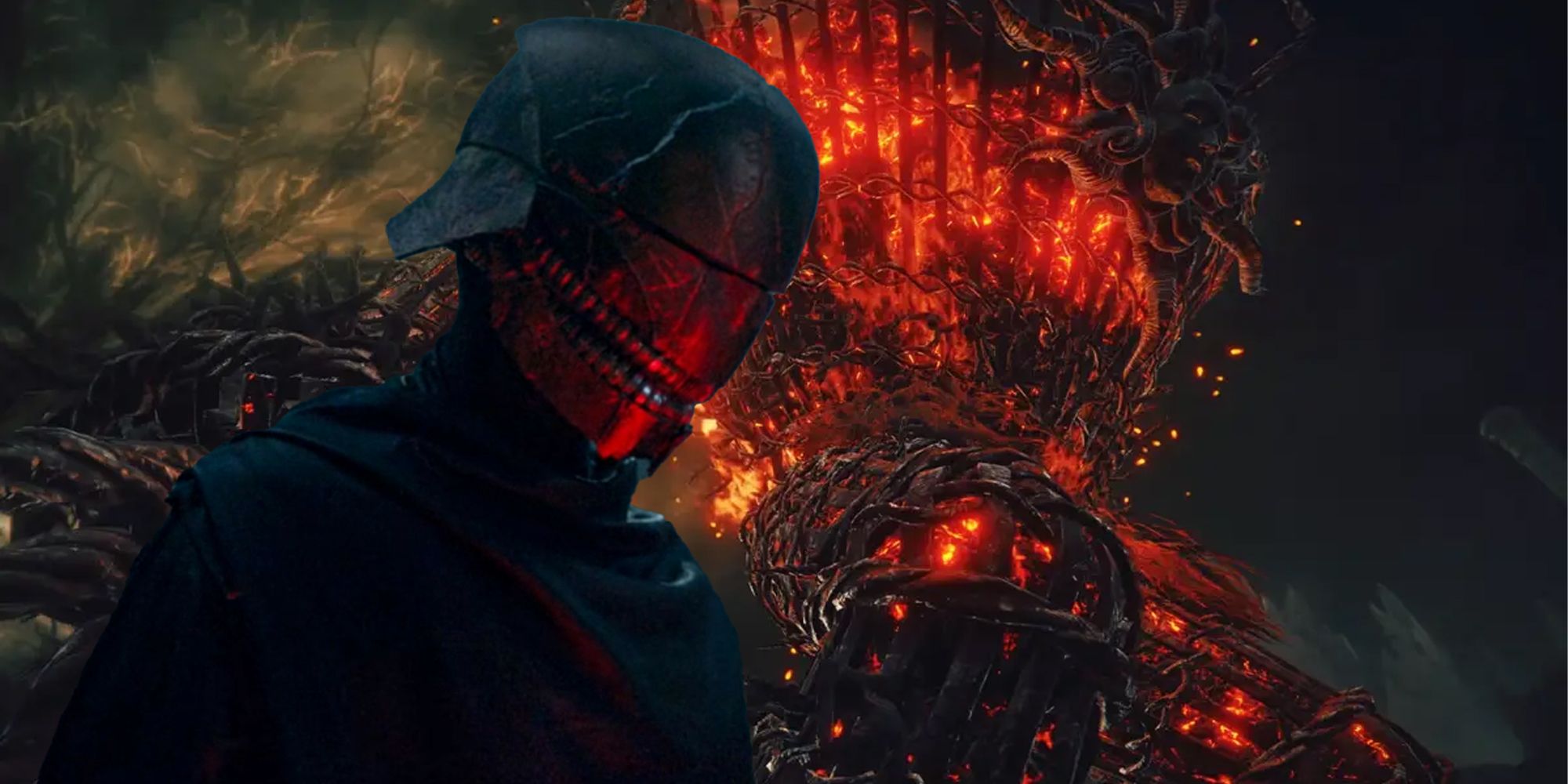 The Acolyte&rsquo;s Qimir with Elden Ring Shadow of the Erdtree monster