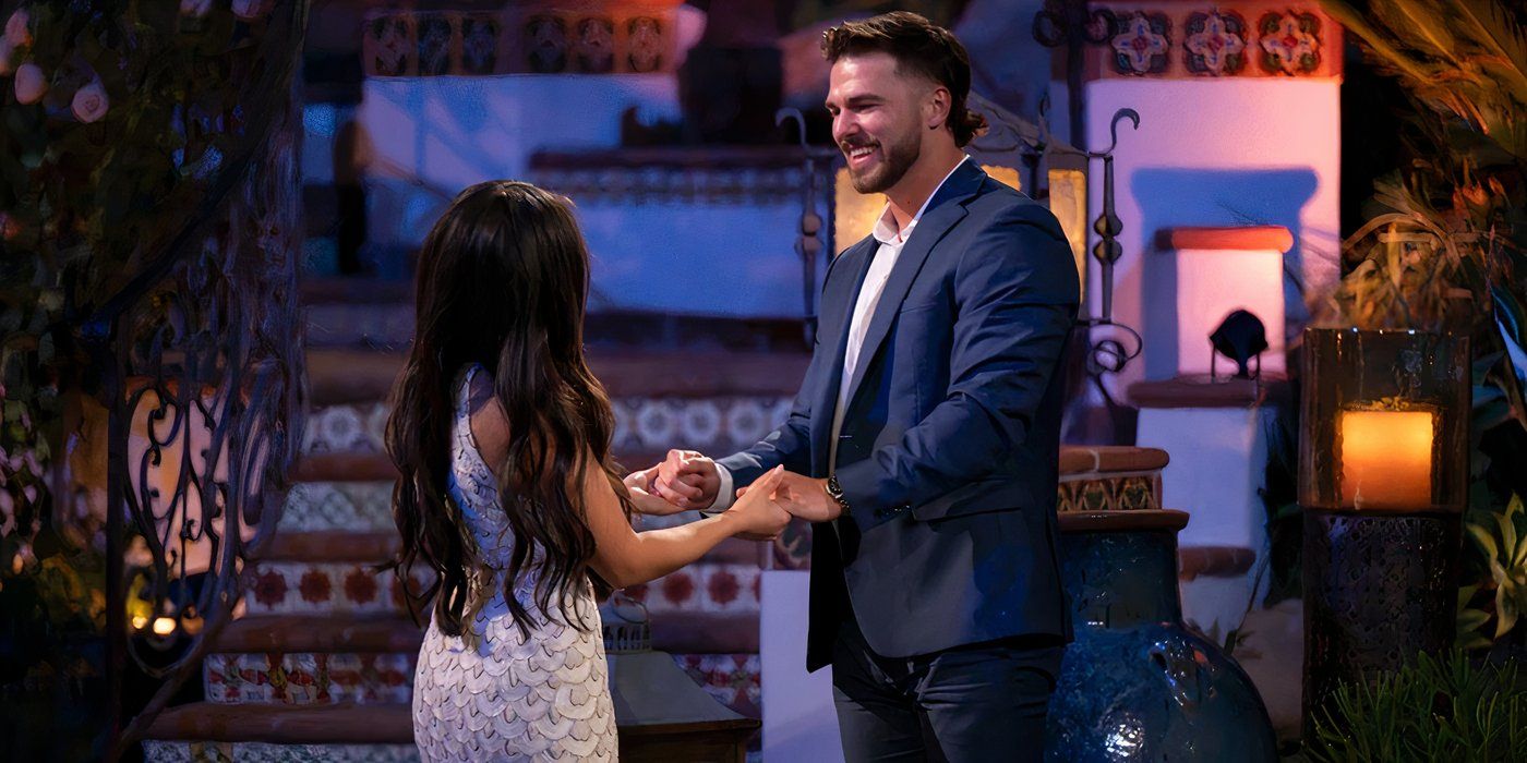 The Bachelorette Season 21 Contestant Austin Ott Meeting Jenn Tran On Premiere Night