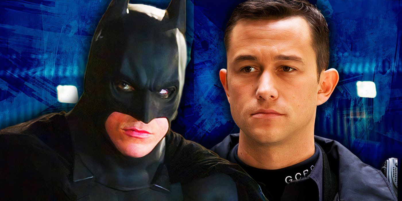 The Dark Knight Christian Bale as Batman and Joseph Gordon Levitt as Robin