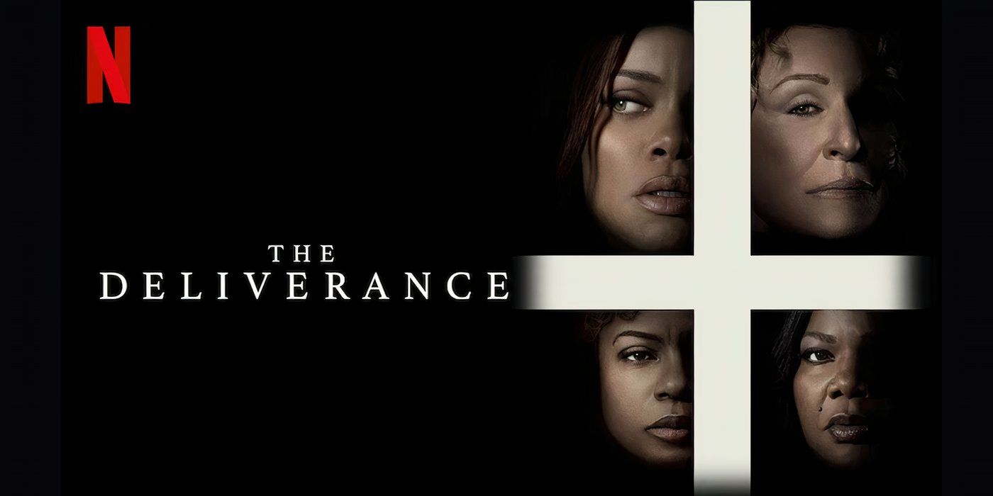 Título da capa do filme The Deliverance Netflix