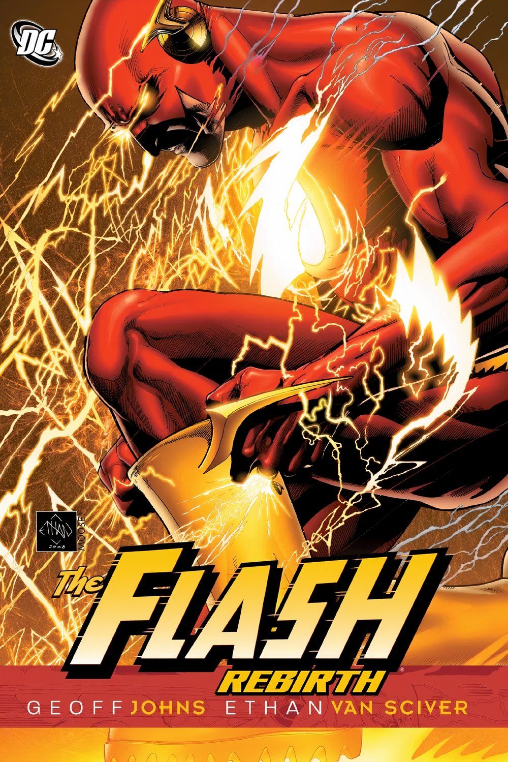 The Flash Rebirth Cover Art Johns Van Sciver