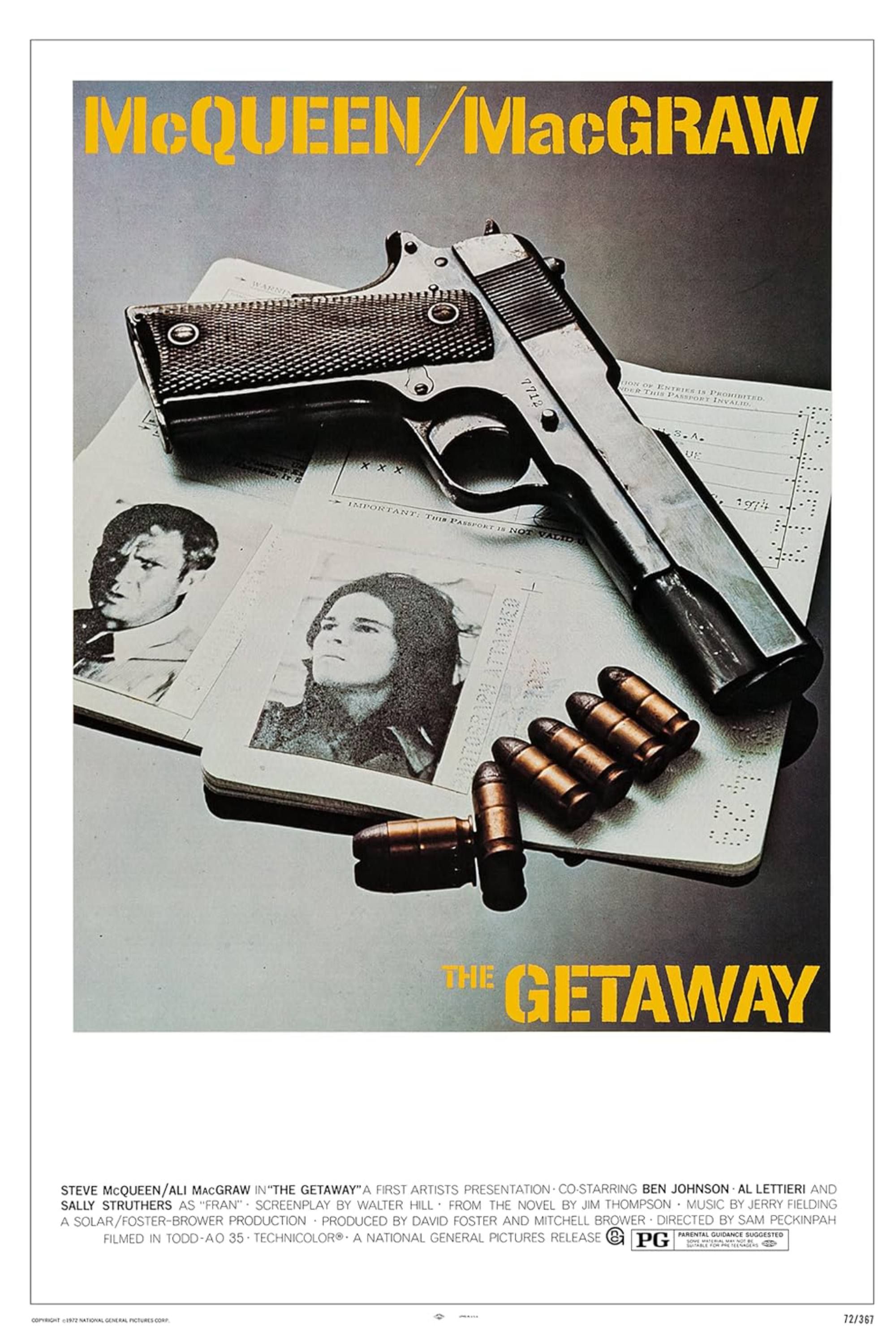 The Getaway (1972) - Poster