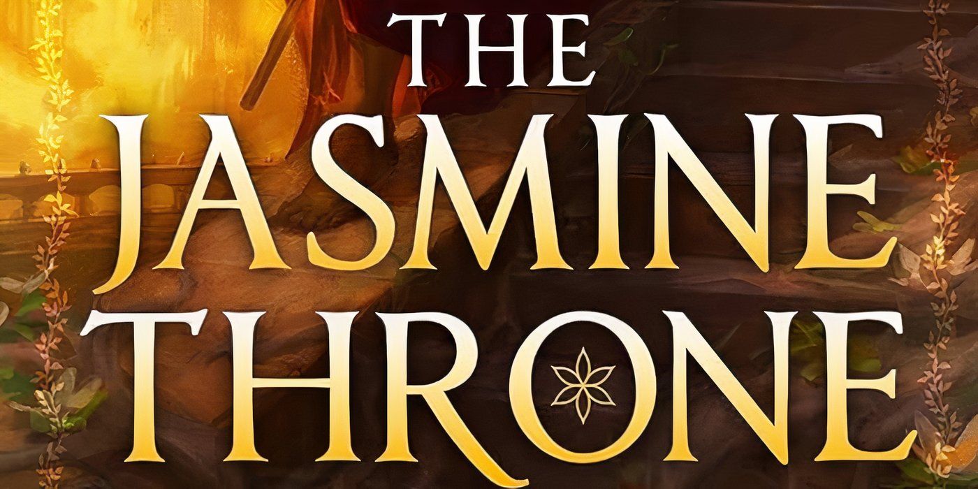 The cover of The Jasmine Throne