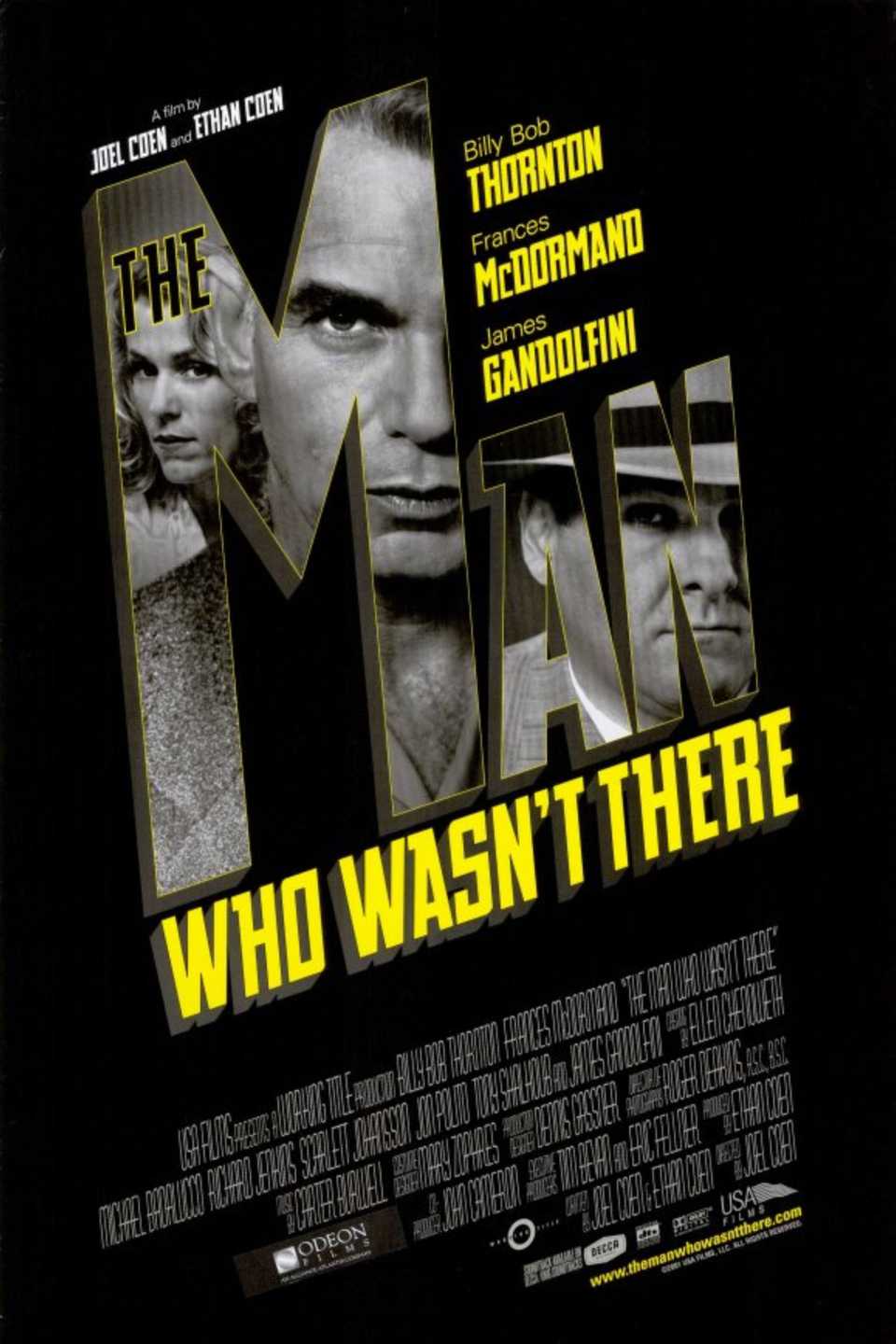 The Man Who Wasn't There - Poster