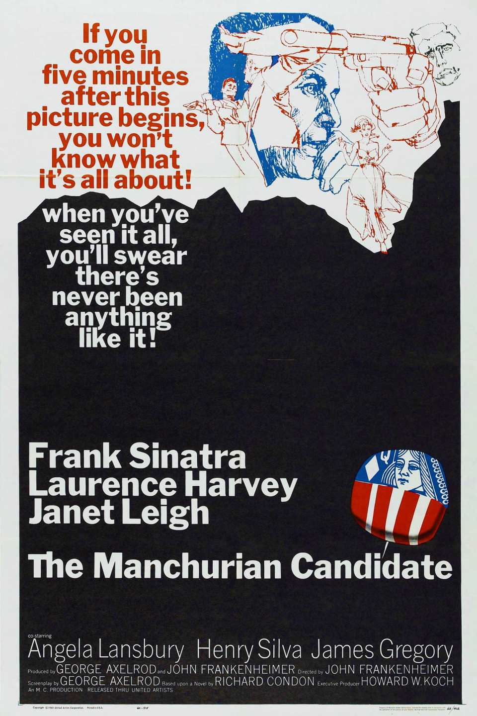 The Manchurian Candidate (1962) - Poster