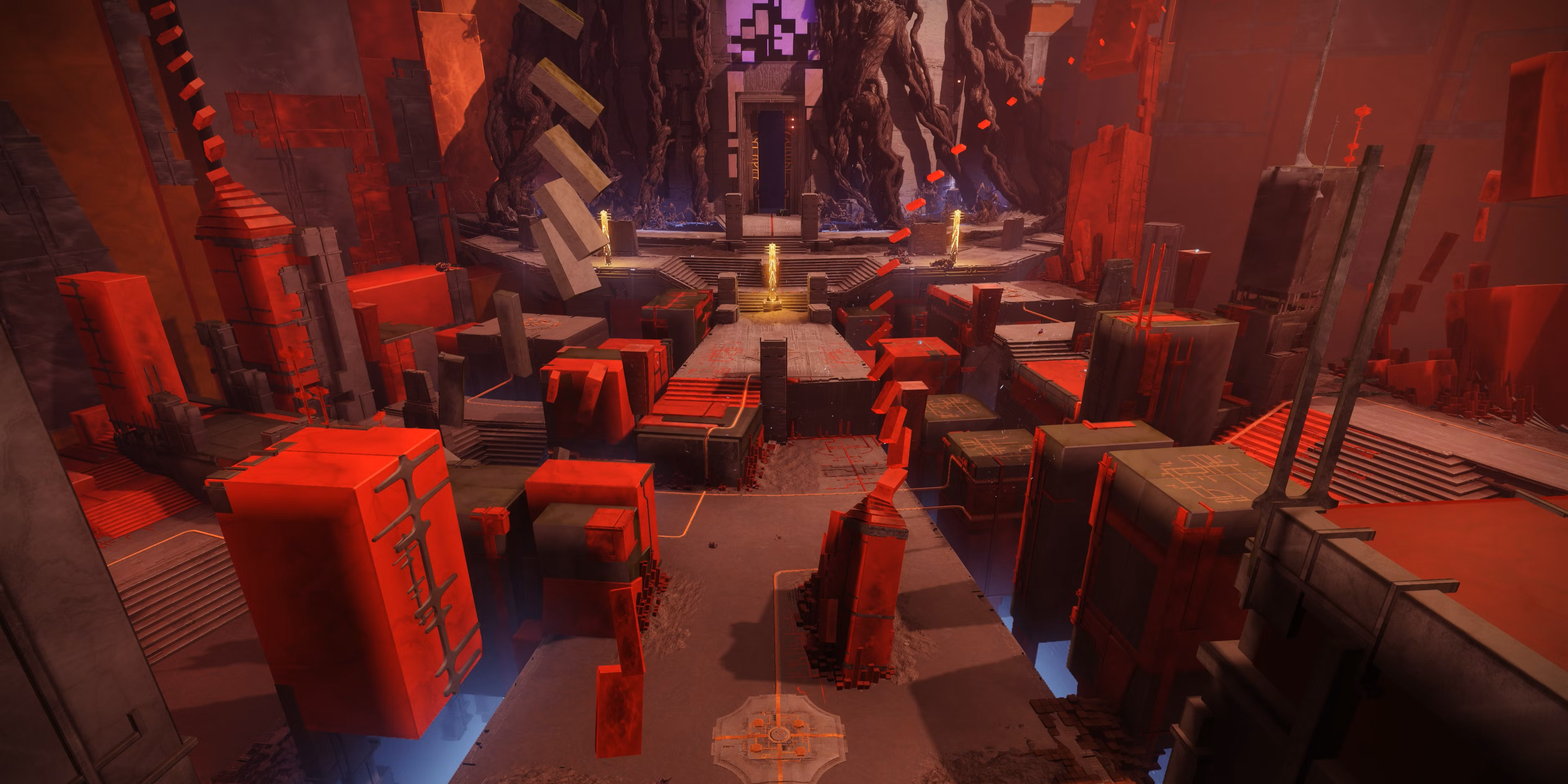 A terceira sala de encontro do encontro do Repositório de Salvation's Edge em Destiny 2