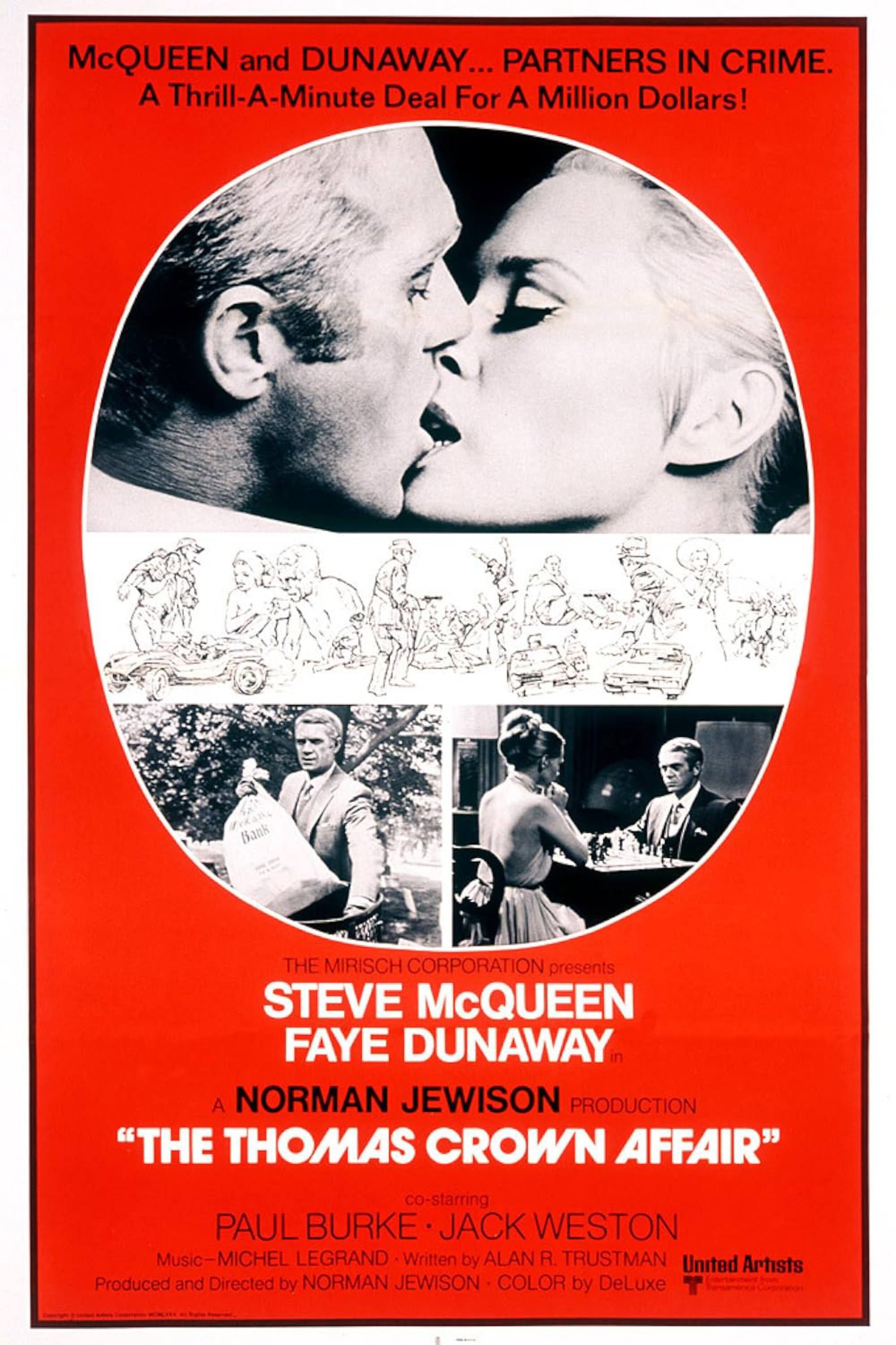 The Thomas Crown Affair (1968) - Poster